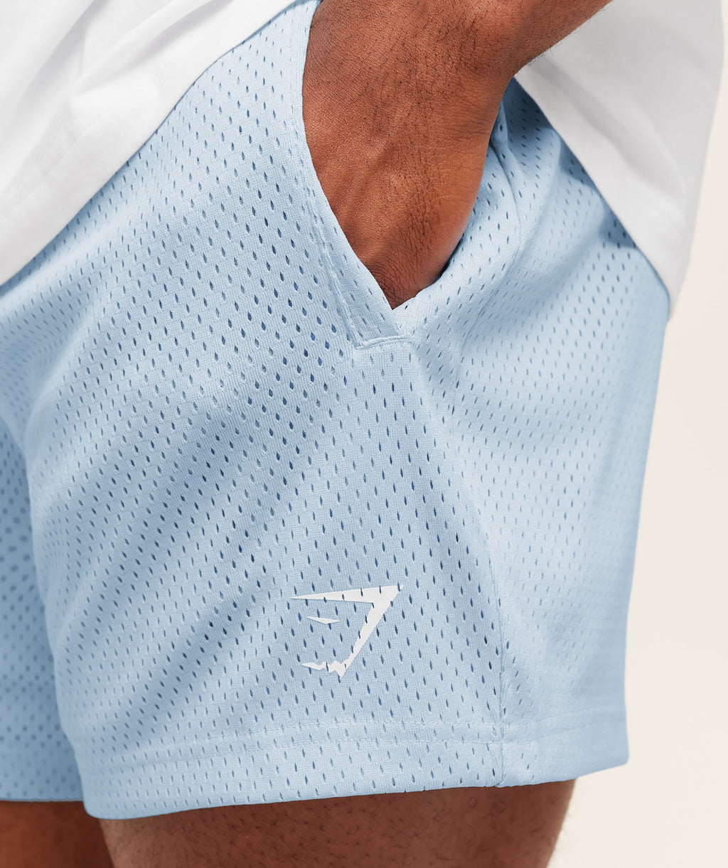 Lifting Mesh 5" Shorts - Chilled Blue — imagem 5
