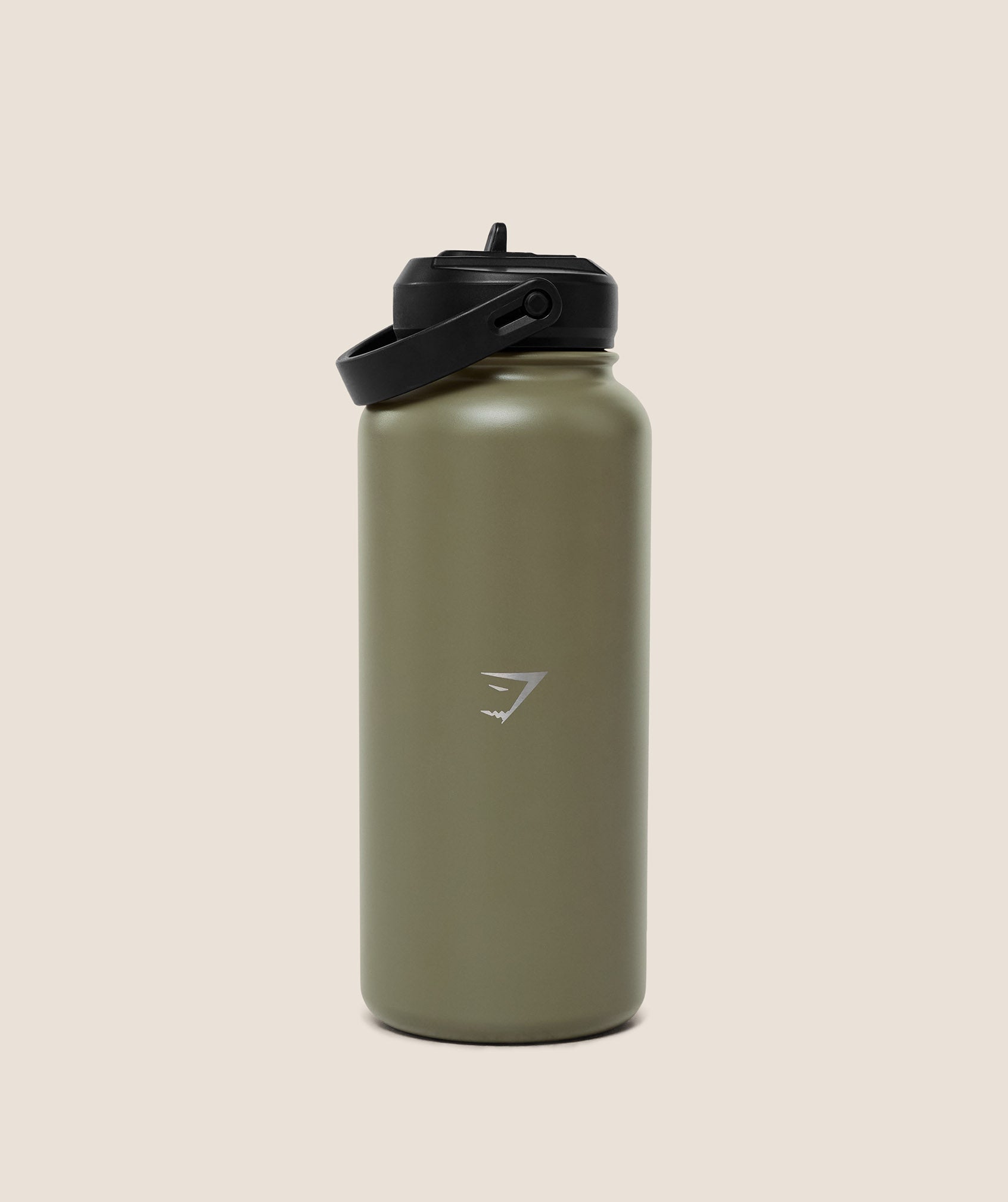 Metal Insulated Straw Bottle 1L - GS Grounded Green — imagem 2
