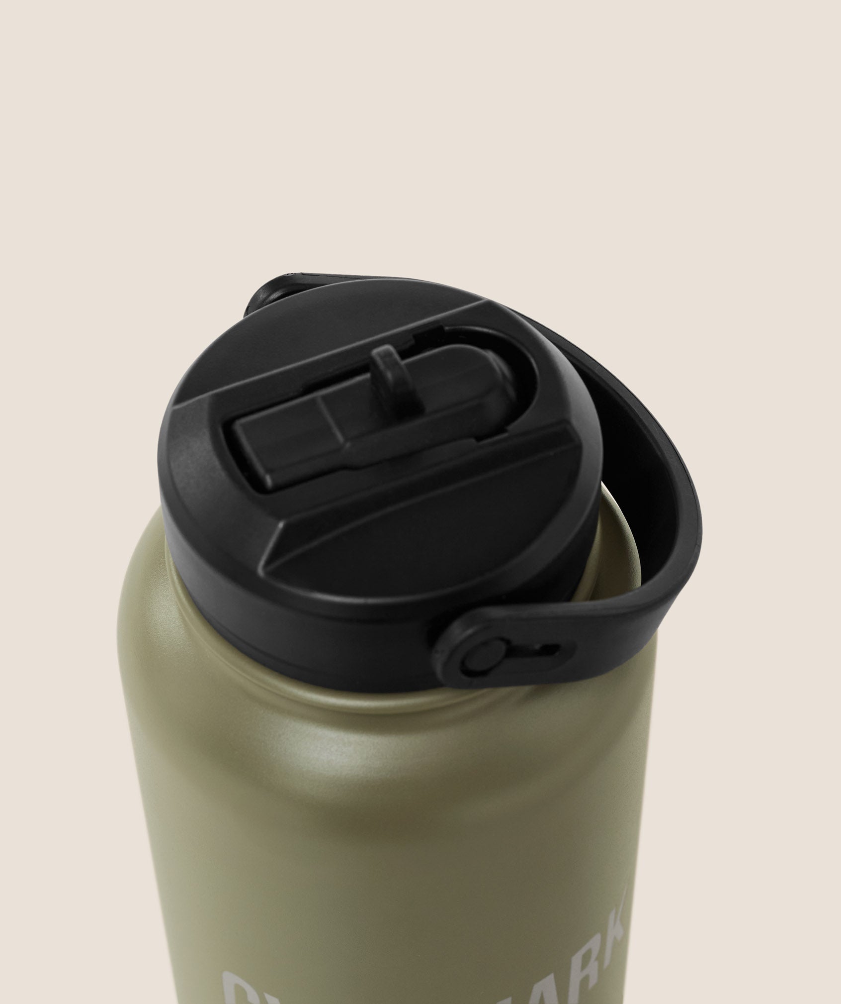 Metal Insulated Straw Bottle 1L - GS Grounded Green — imagem 4