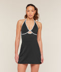 Micro Logo Clasp Dress - Black — imagem 1