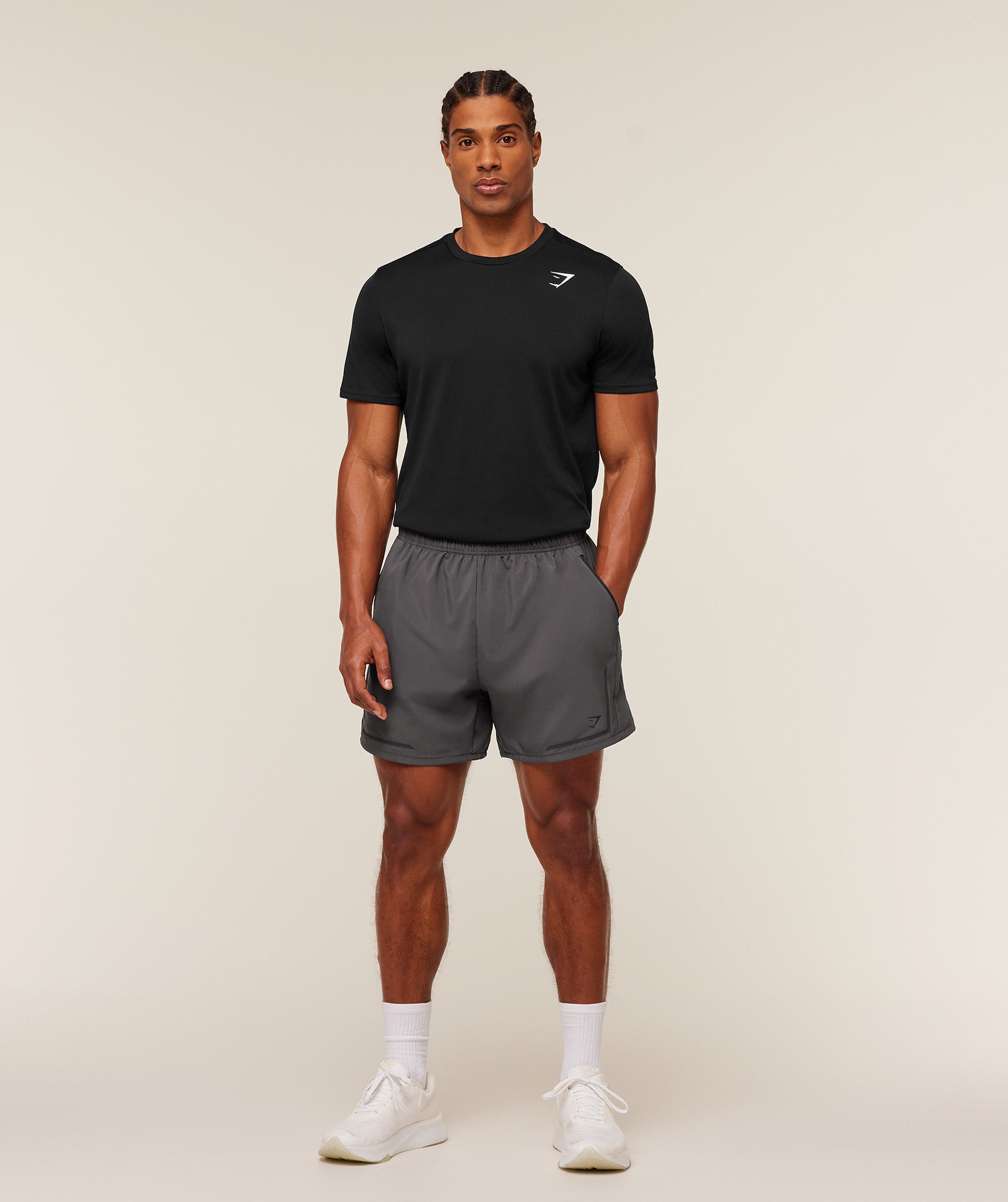 Movement Sport 5" Shorts - Grey — imagem 7