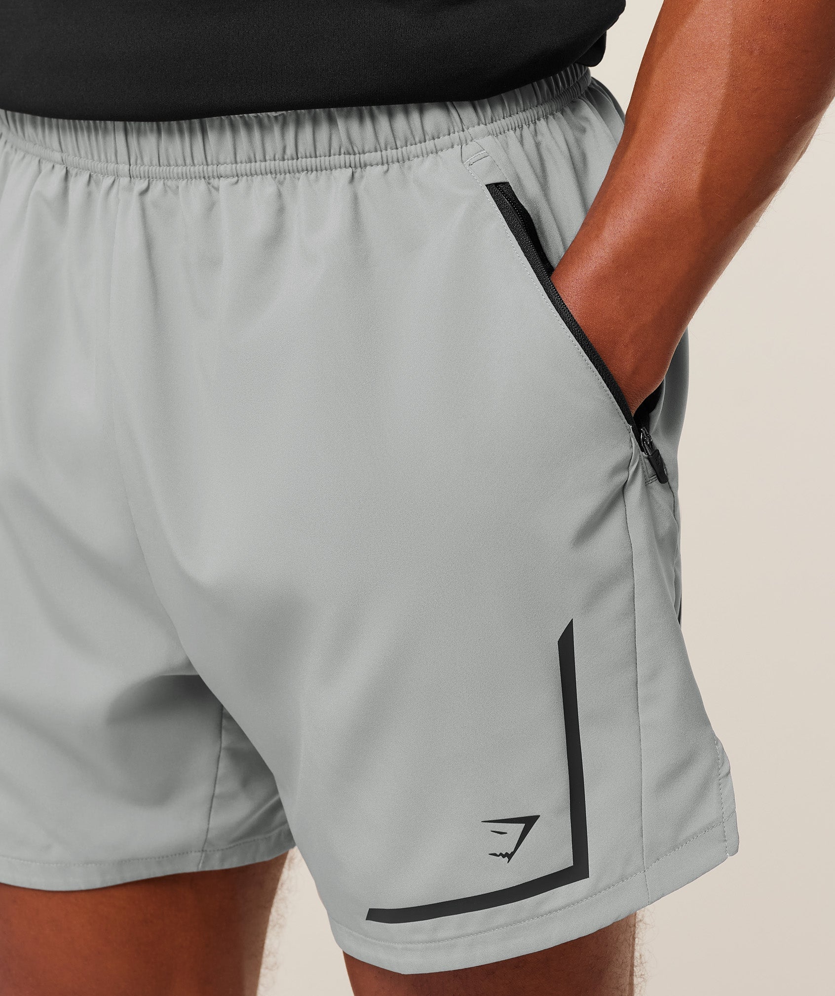 Movement Sport 5" Shorts - Smokey Grey — imagem 6