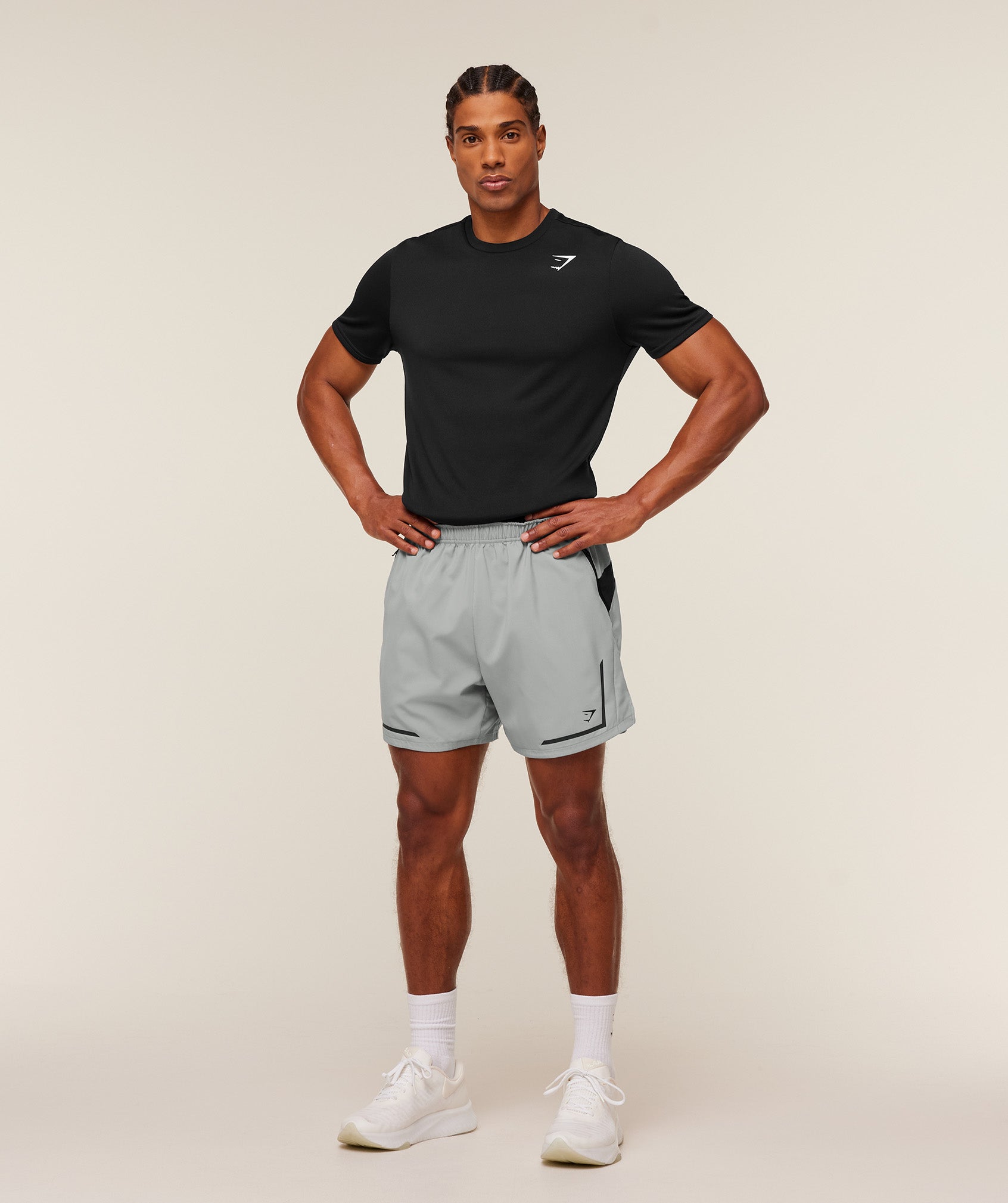 Movement Sport 5" Shorts - Smokey Grey — imagem 7