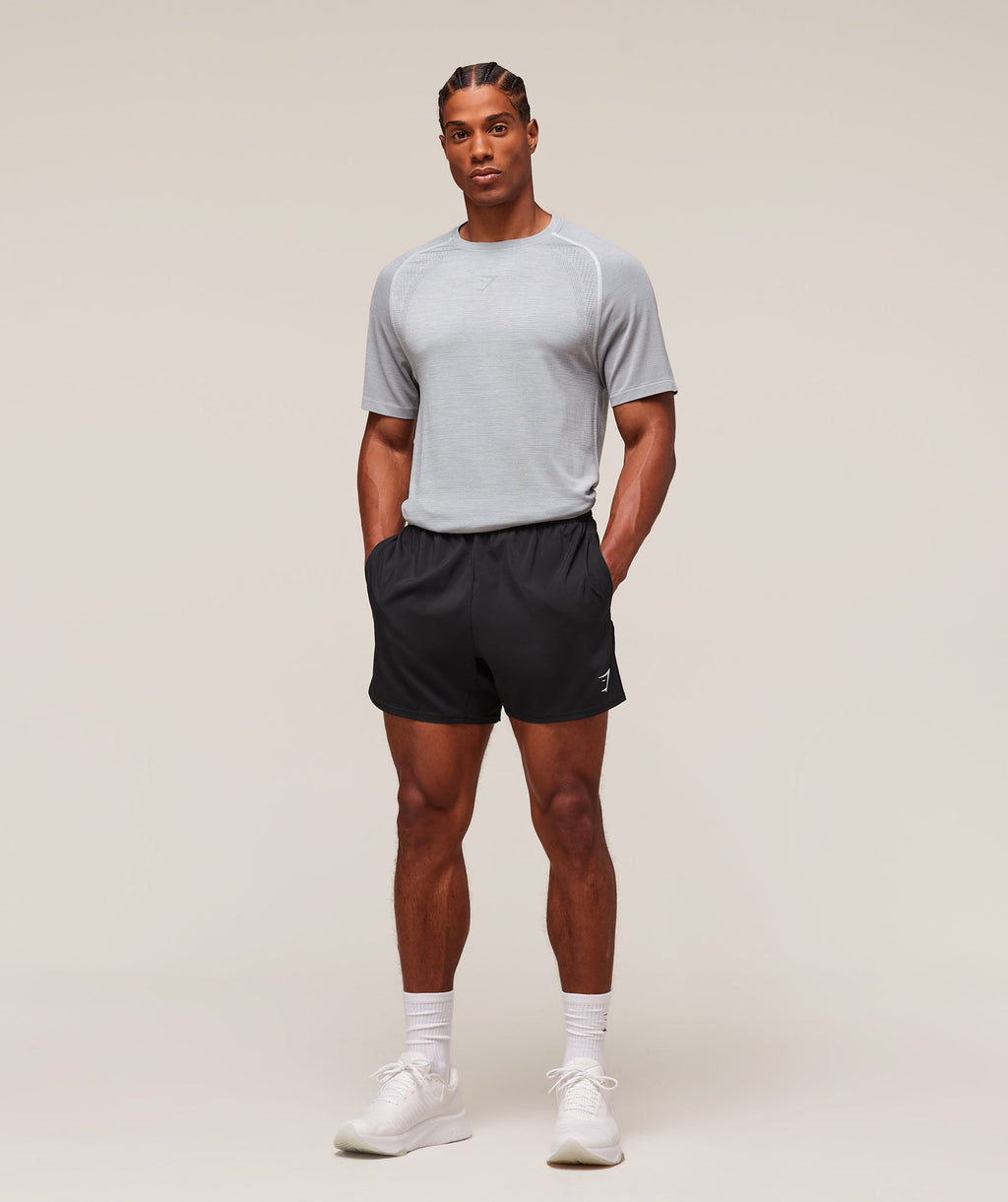 Versatile Seamless T-Shirt - Light Grey/Smokey Grey — imagem 3