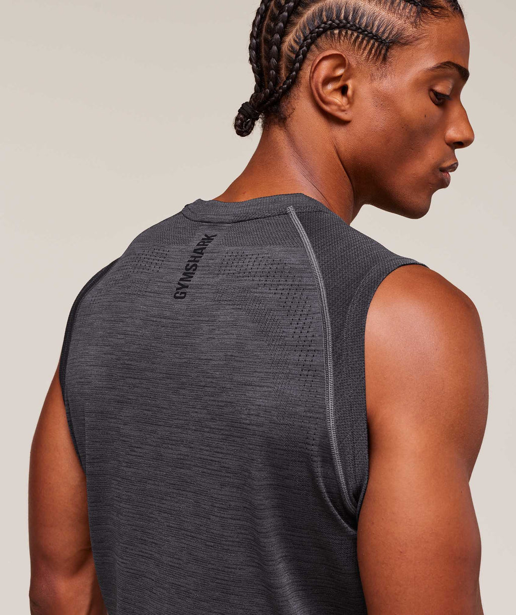 Versatile Seamless Tank - Dark Grey/Black — imagem 5