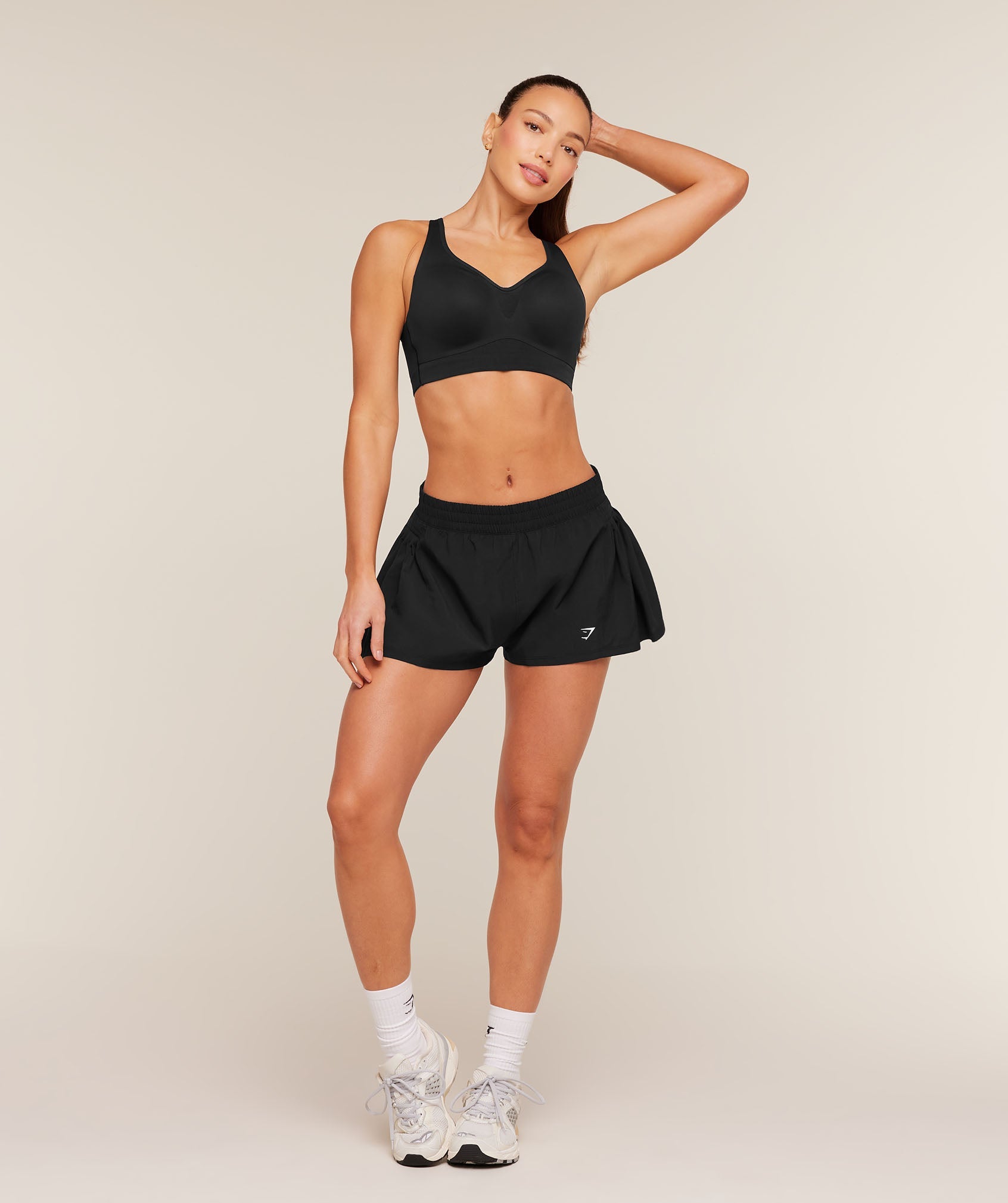 Flutter Woven Shorts - GS Black — imagem 4