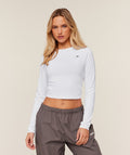 Training Midi Long Sleeve Top - GS White — imagem 1