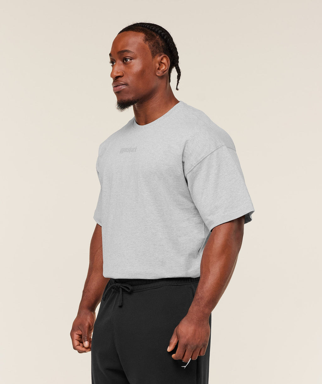 Olde English T-Shirt - Bros Soft Grey Marl — imagem 3