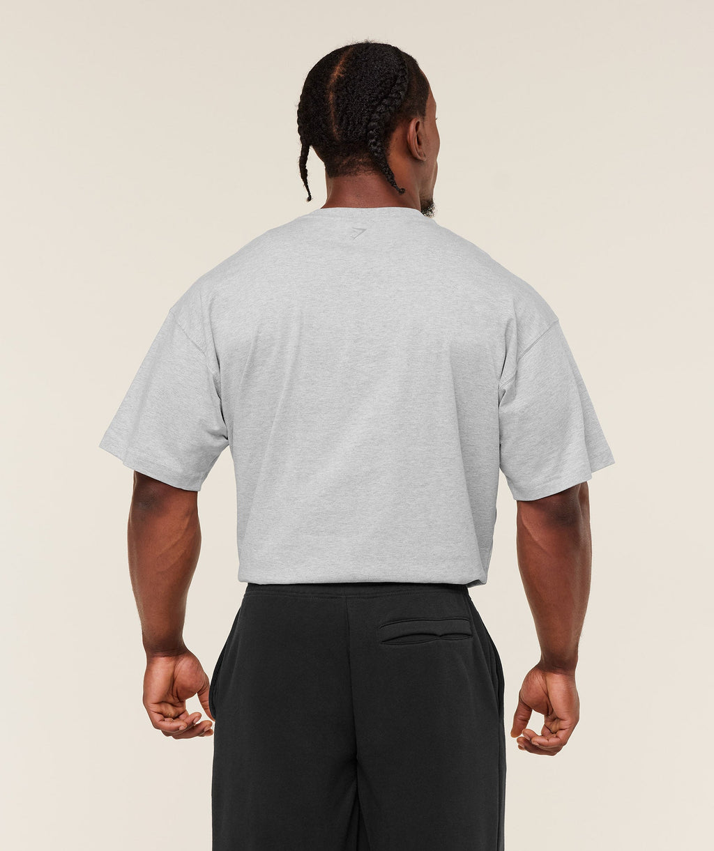 Olde English T-Shirt - Bros Soft Grey Marl — imagem 2