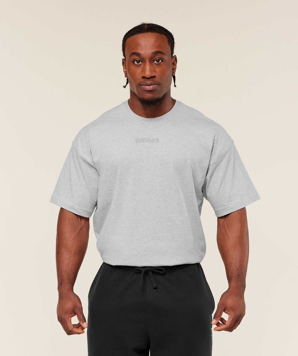Olde English T-Shirt - Bros Soft Grey Marl — imagem 1