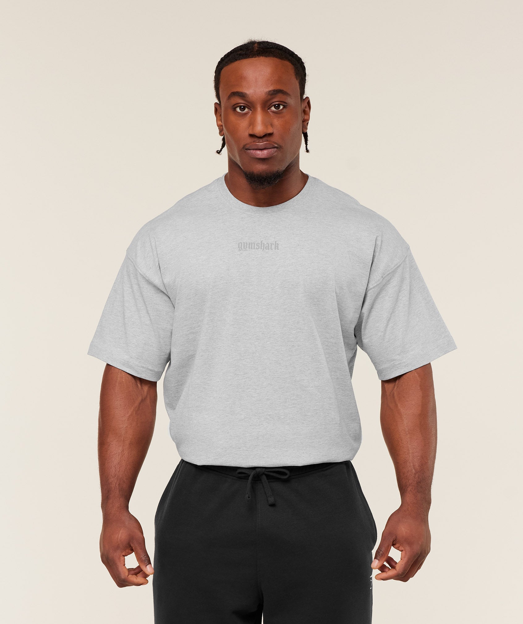 Olde English T-Shirt - Bros Soft Grey Marl — imagem 1