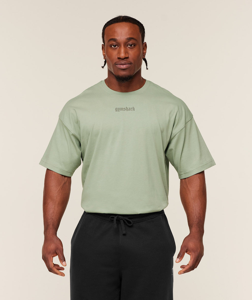 Olde English T-Shirt - GS Haze Green — imagem 3