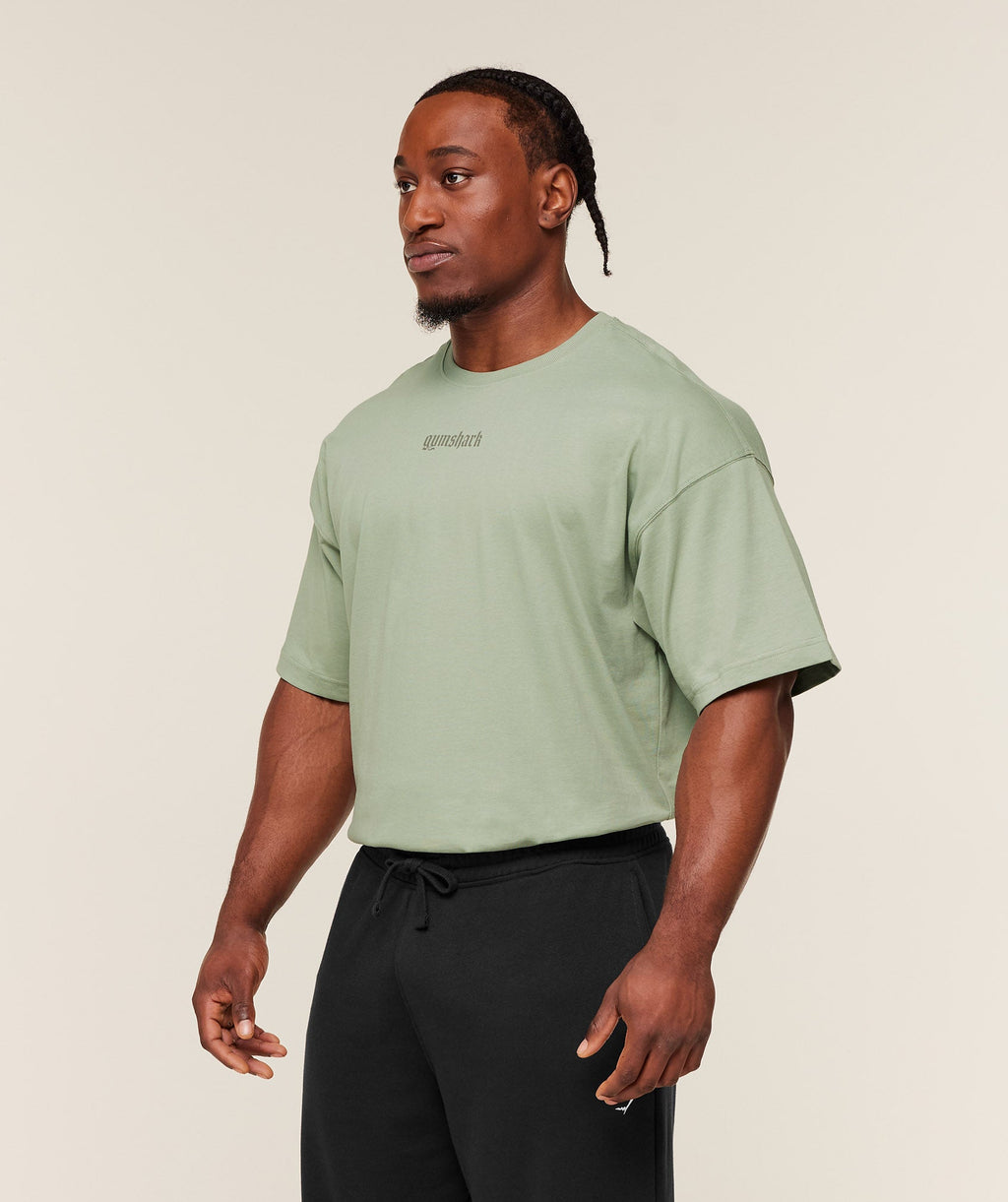 Olde English T-Shirt - GS Haze Green — imagem 4