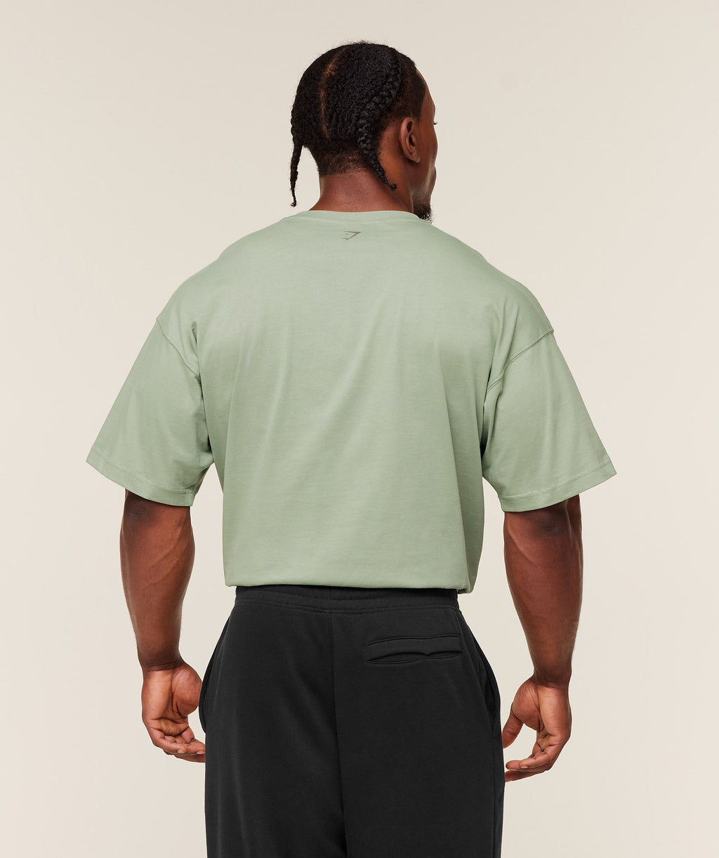 Olde English T-Shirt - GS Haze Green — imagem 2