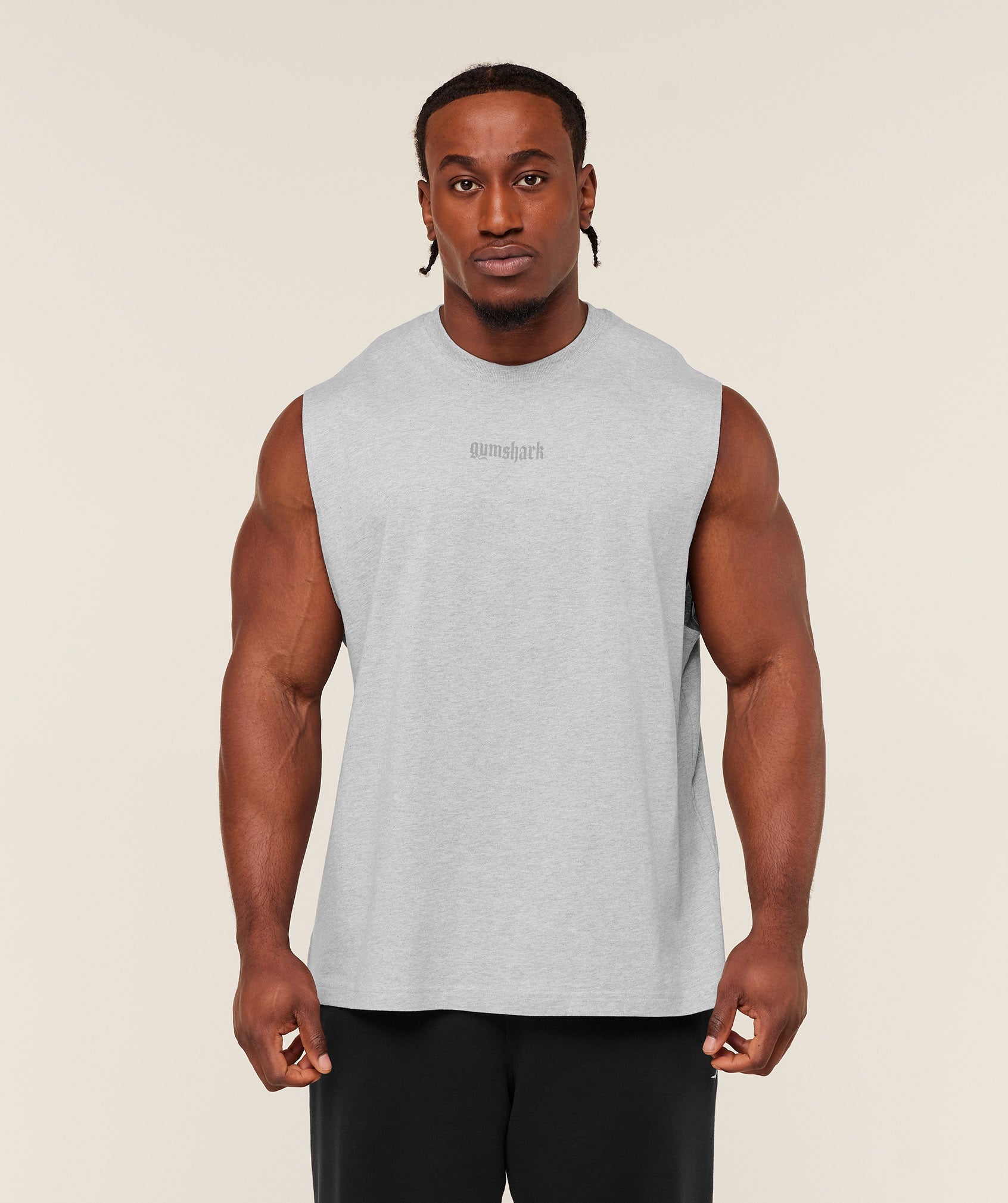 Olde English Tank - Bros Soft Grey Marl — imagem 4