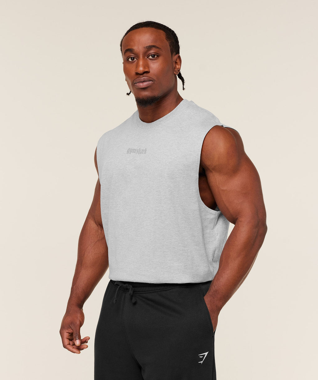 Olde English Tank - Bros Soft Grey Marl — imagem 3