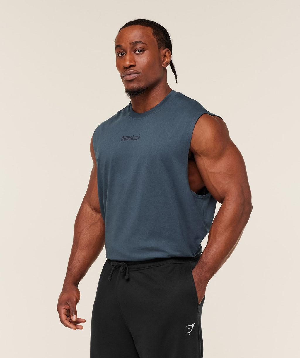 Olde English Tank - GS Stealth Blue — imagem 4