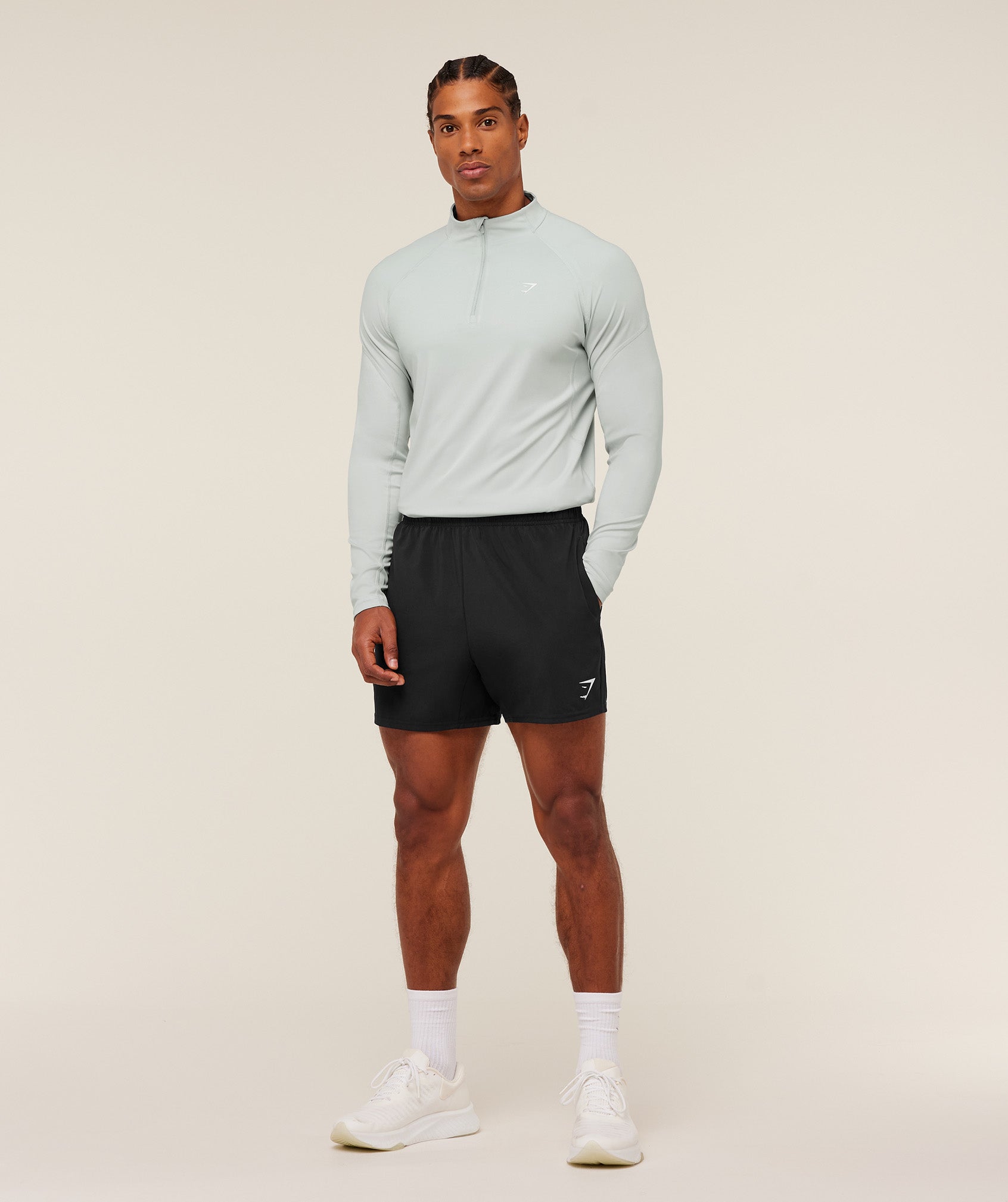 Performance 1/4 Zip - Light Grey — imagem 4