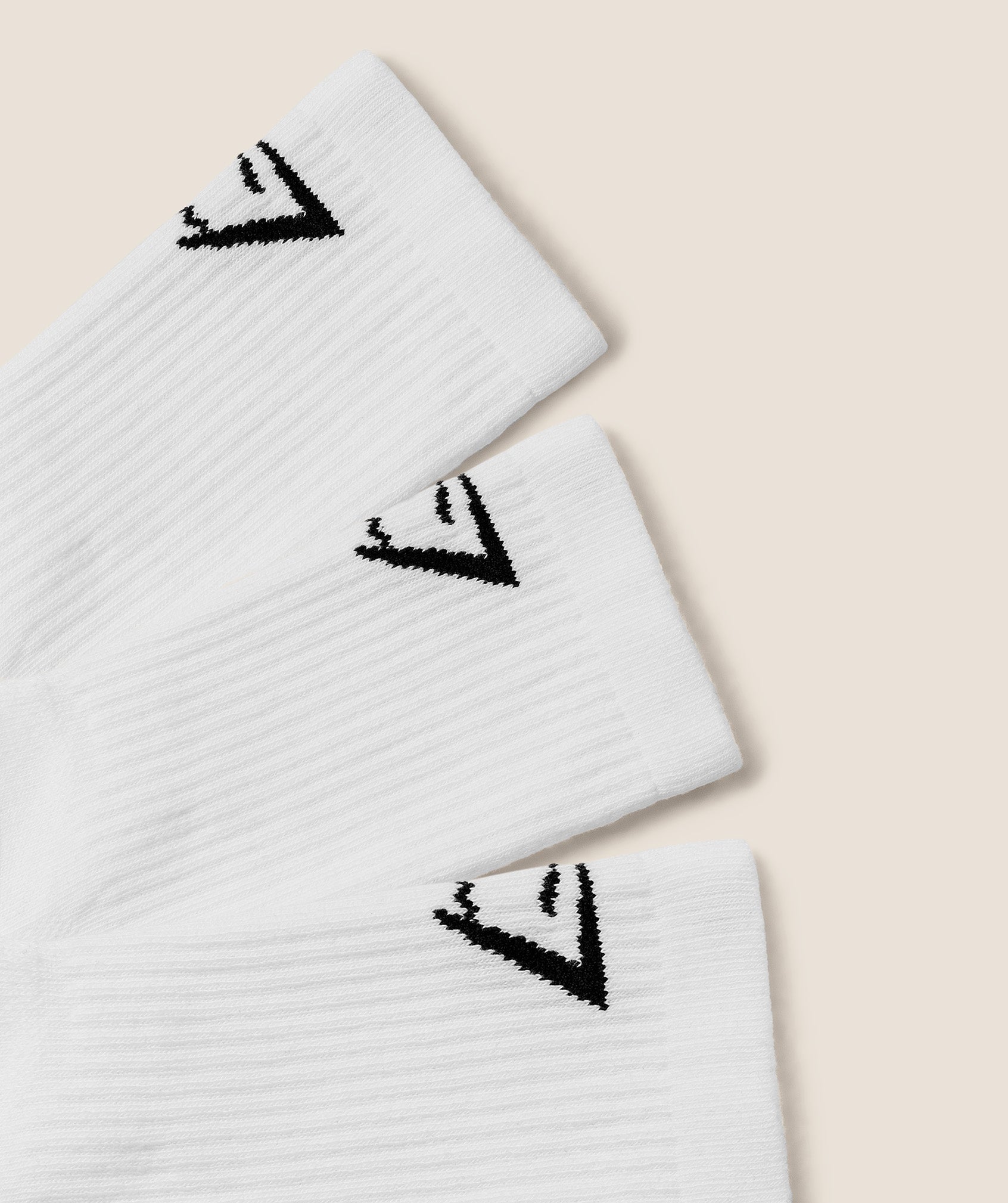 Performance Crew Socks 3pk - GS White — imagem 3