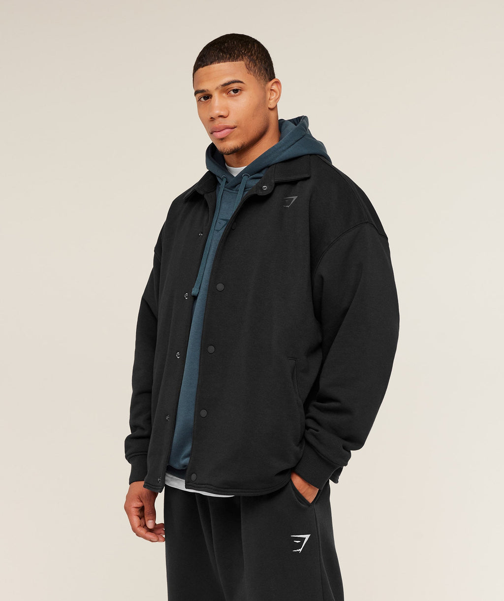 Power Coach Jacket - GS Black/GS Asphalt Grey — imagem 3