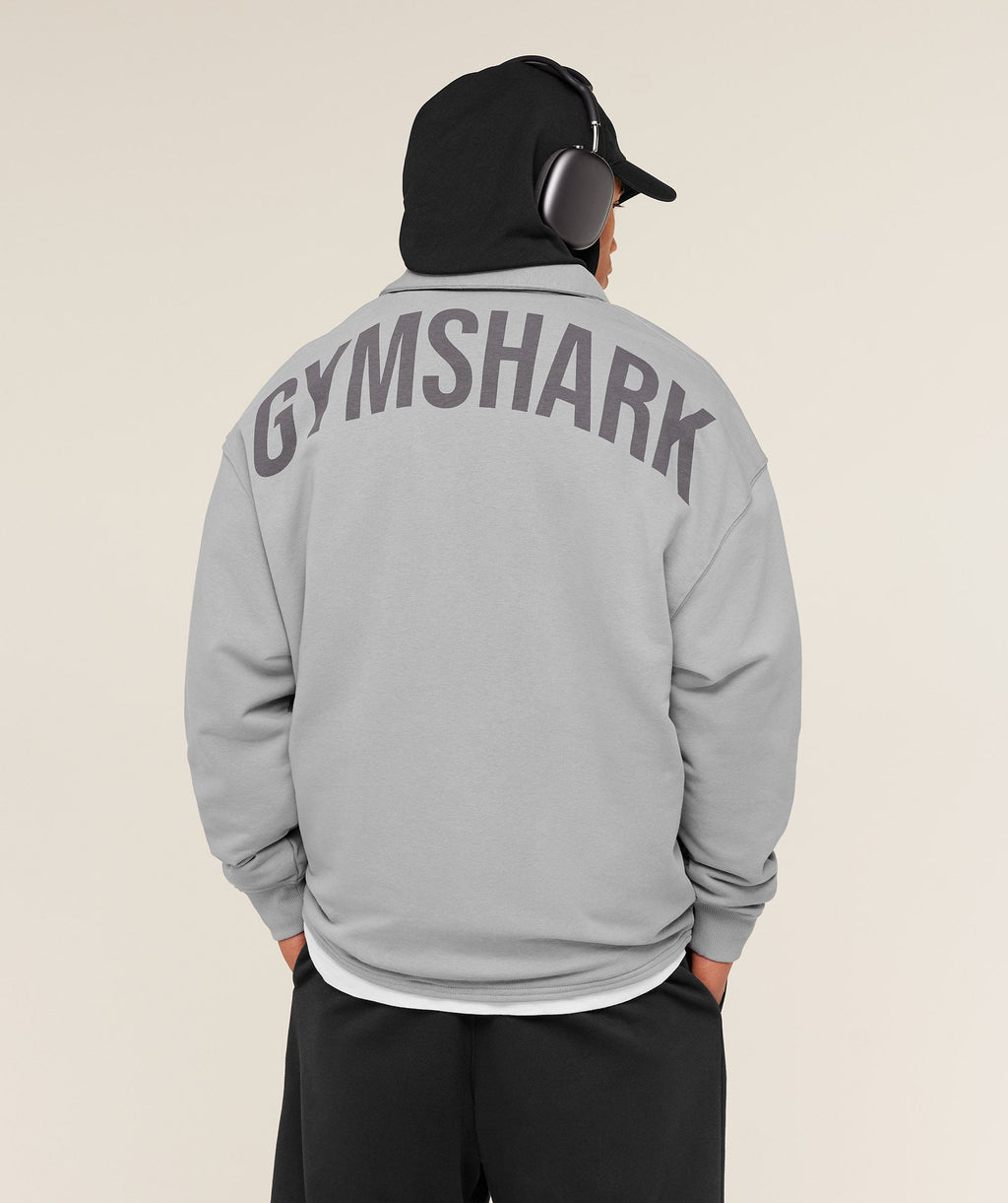 Power Coach Jacket - Smokey Grey — imagem 2