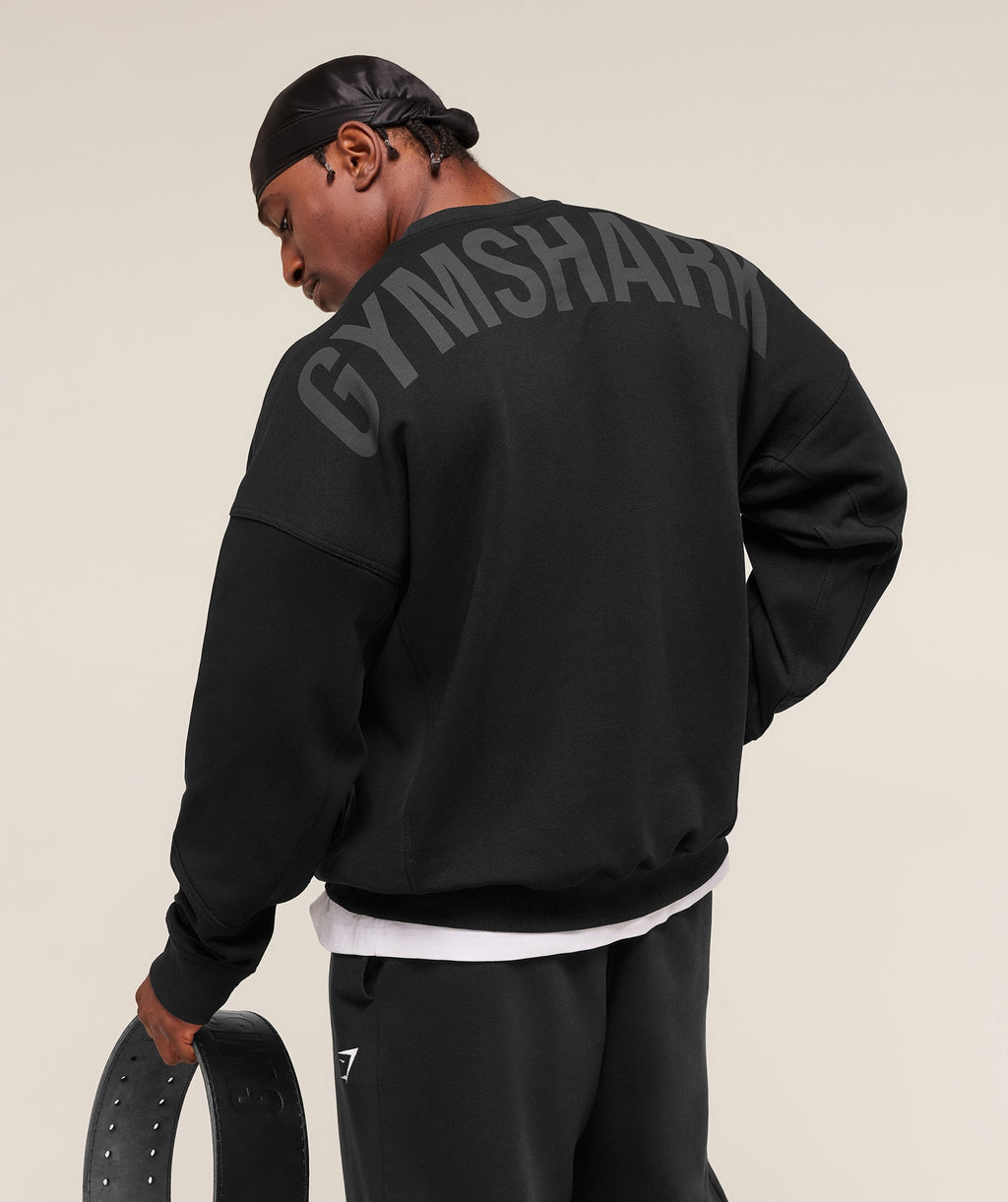 Power Crew - Black/Asphalt Grey — imagem 3