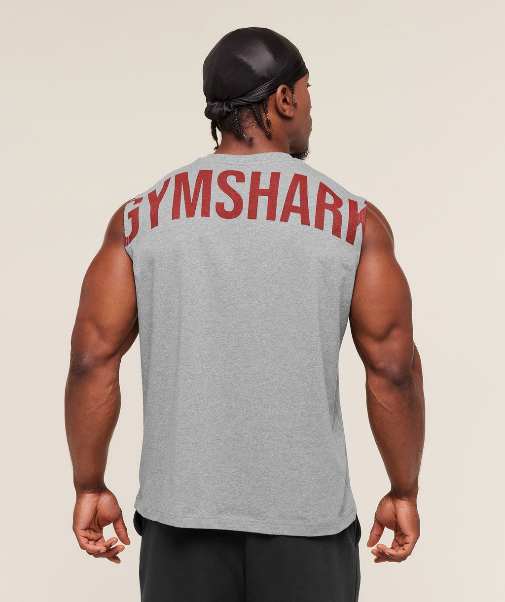 Power Cut Off Tank - Charcoal Core Marl — imagem 5