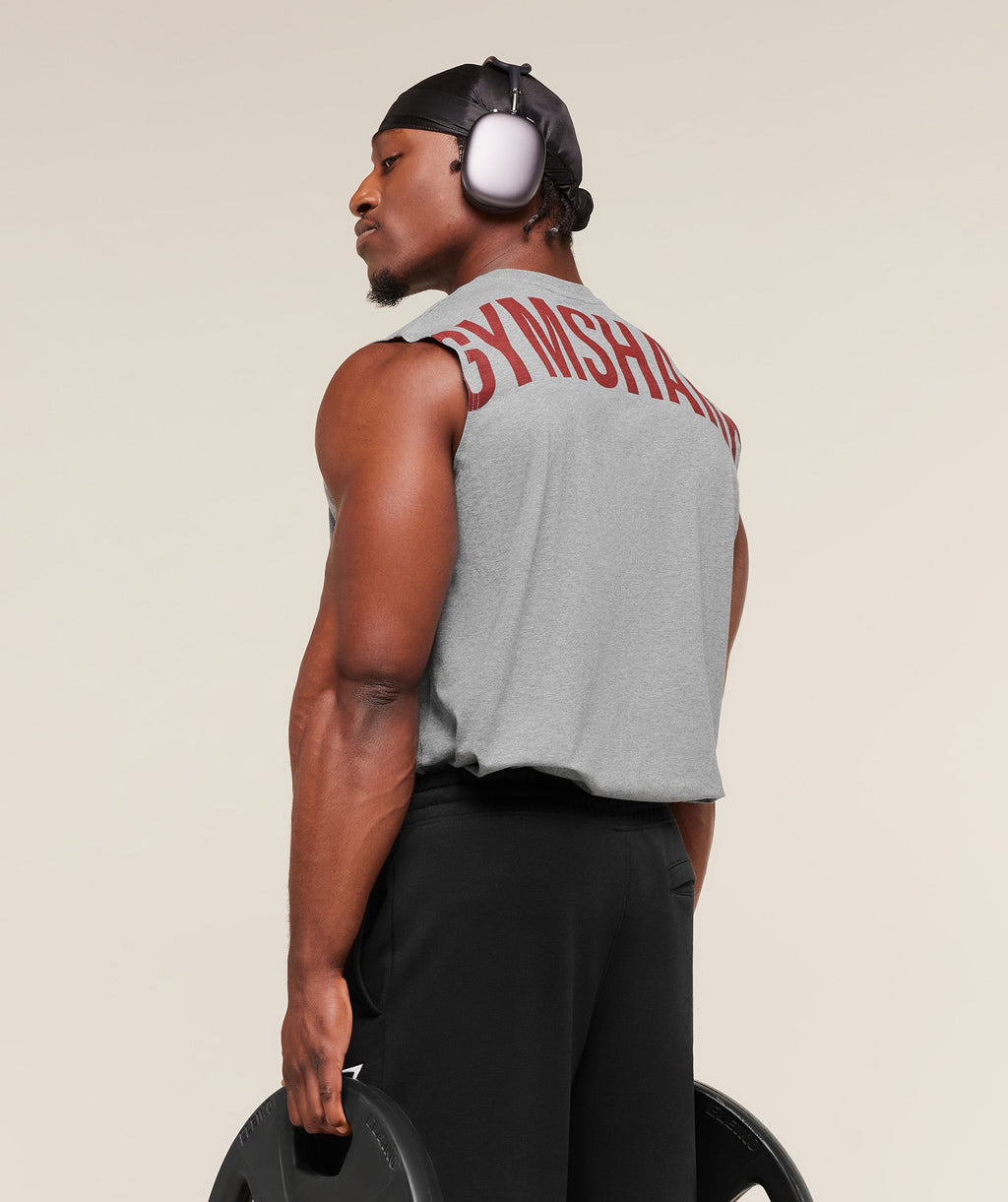 Power Cut Off Tank - Charcoal Core Marl — imagem 3
