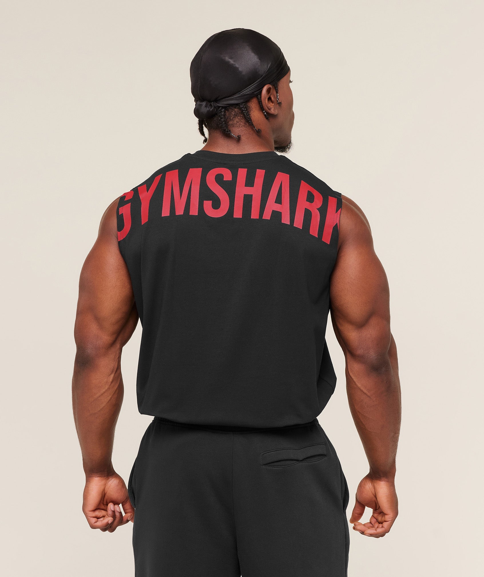 Power Cut Off Tank - Black/Conditioning Red — imagem 6