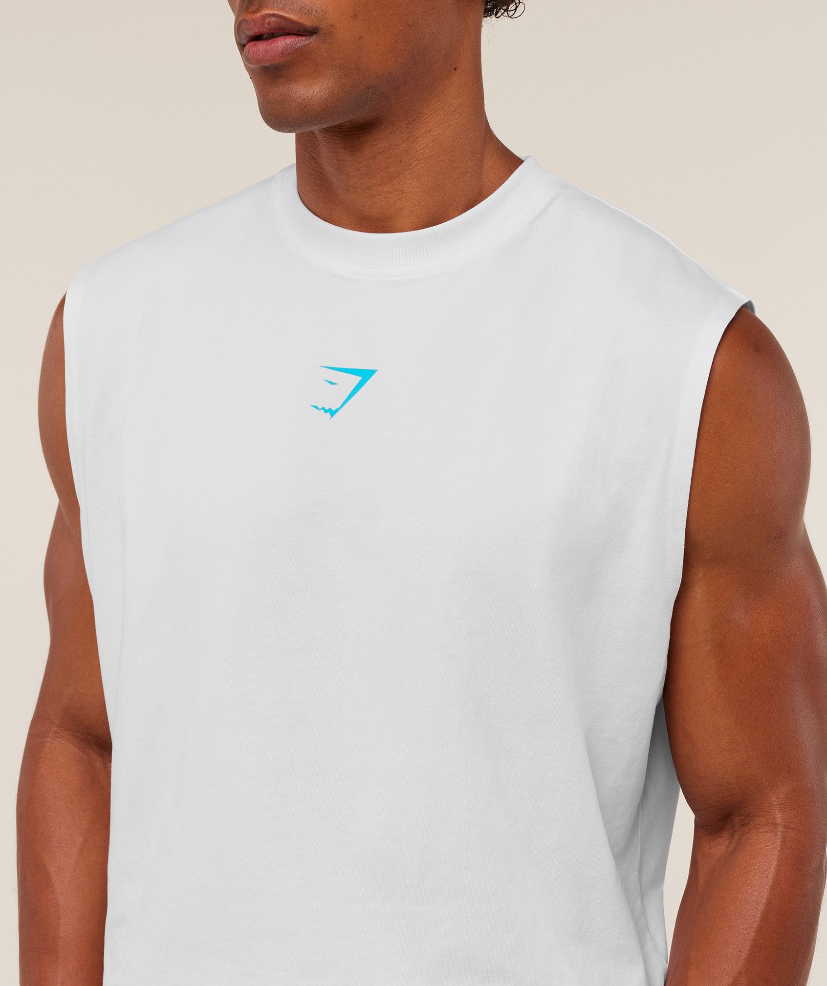 Power Cut Off Tank - GS White/GS Brand Blue — imagem 6