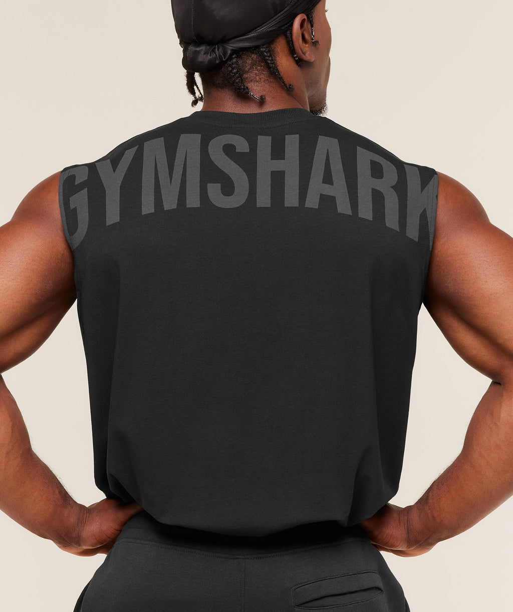 Power Cut Off Tank - Black/Asphalt Grey — imagem 5