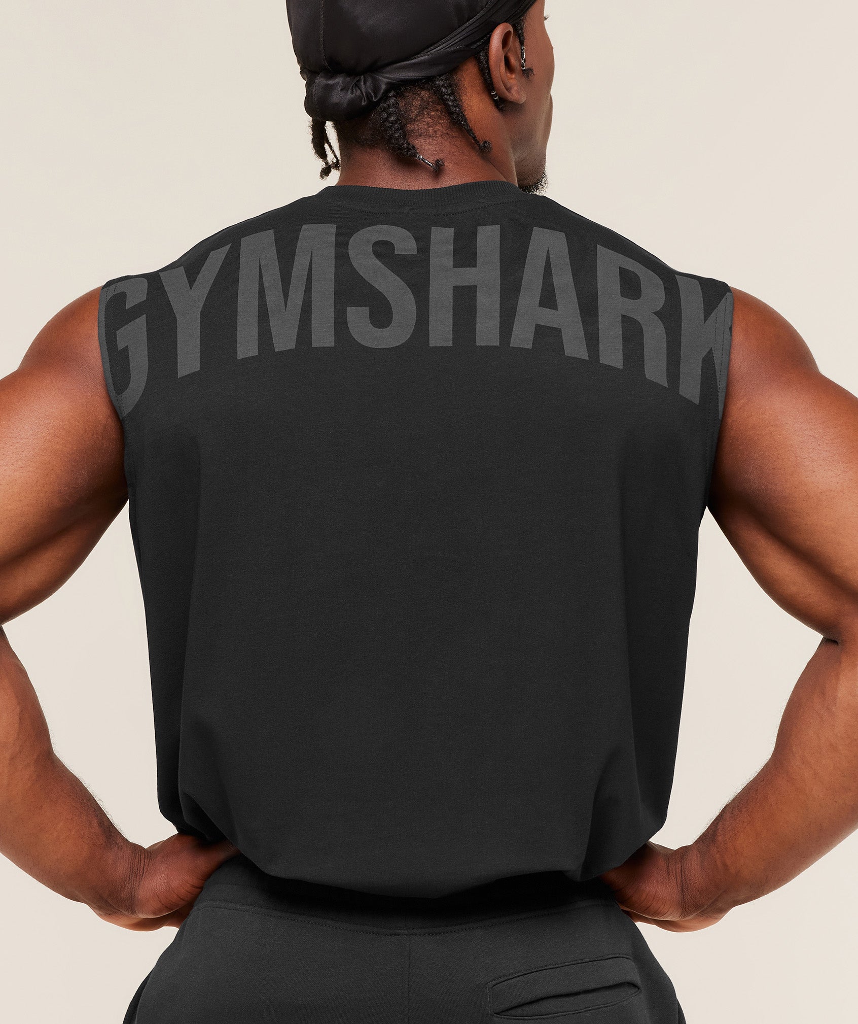 Power Cut Off Tank - Black/Asphalt Grey — imagem 5