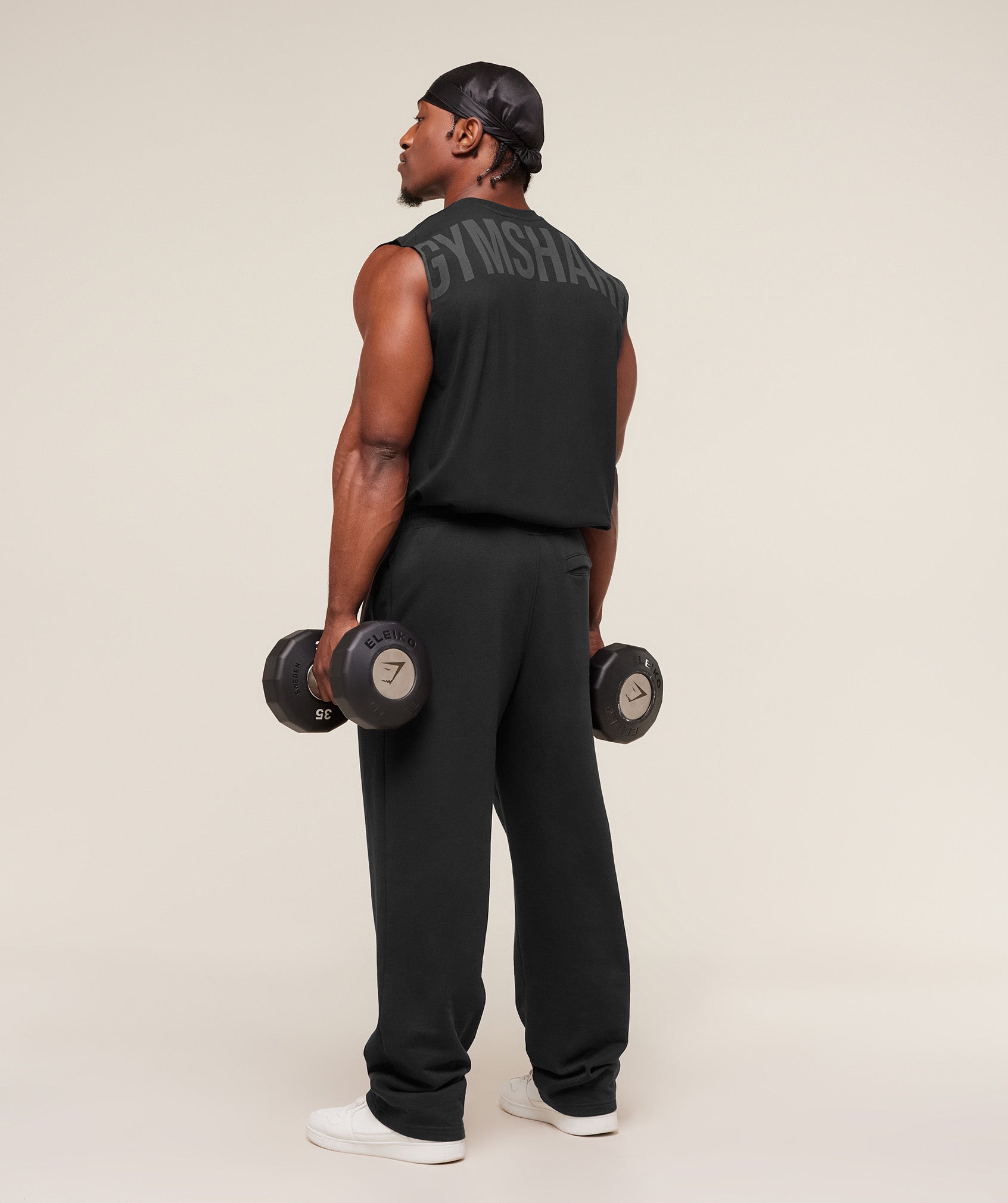 Power Cut Off Tank - Black/Asphalt Grey — imagem 8