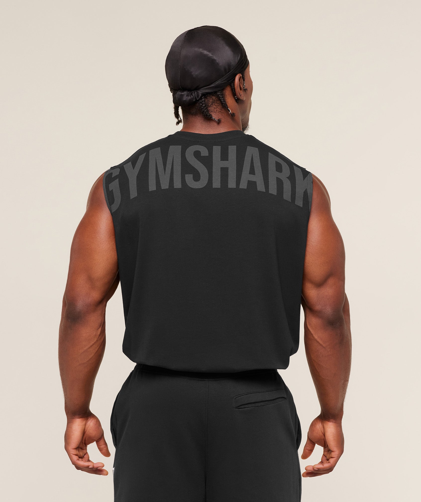 Power Cut Off Tank - Black/Asphalt Grey — imagem 1
