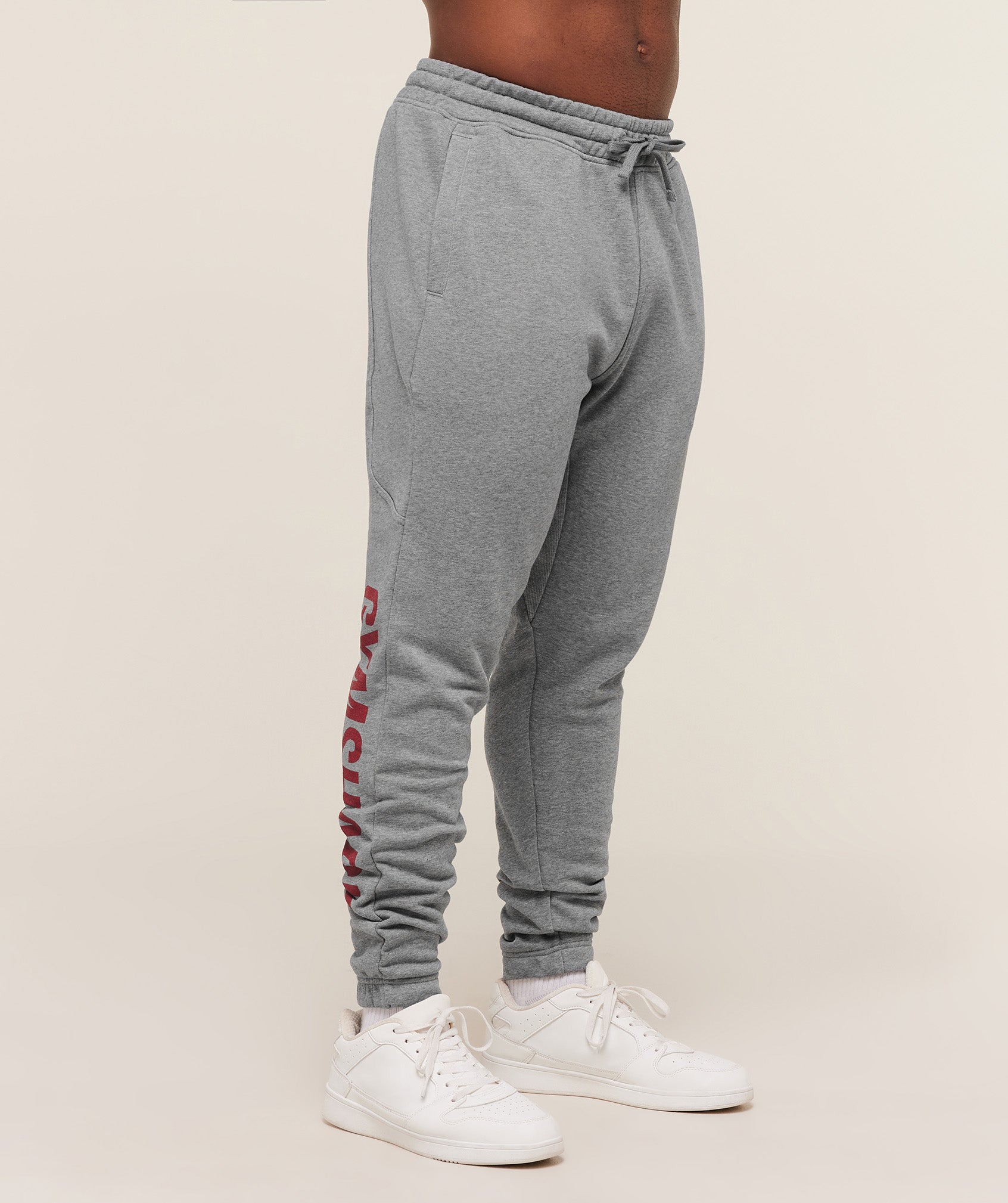 Power Wordmark Joggers - Charcoal Core Marl — imagem 3