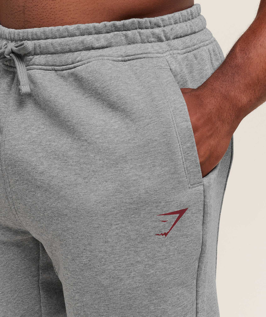 Power Wordmark Joggers - Charcoal Core Marl — imagem 5