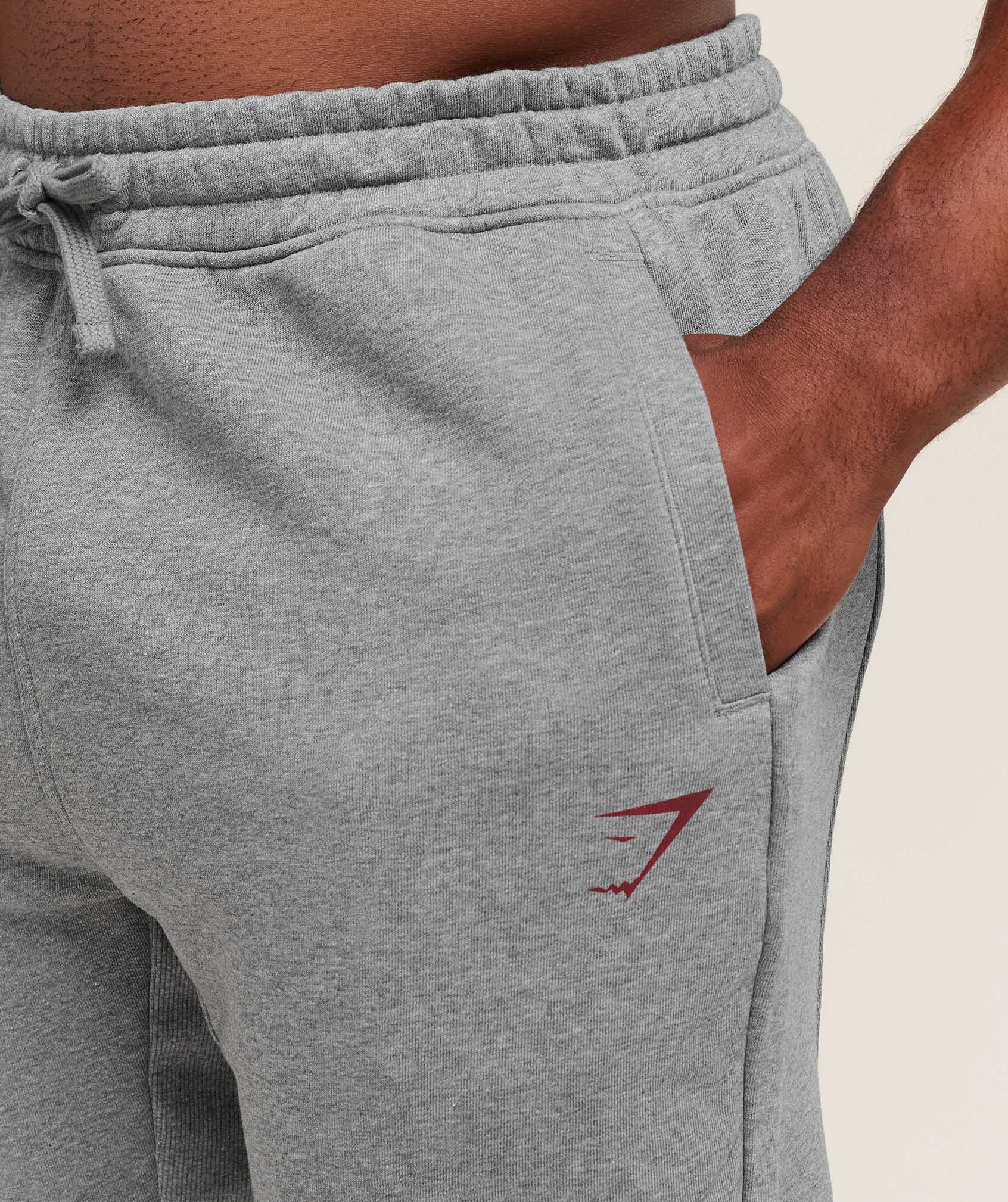Power Wordmark Joggers - Charcoal Core Marl — imagem 5