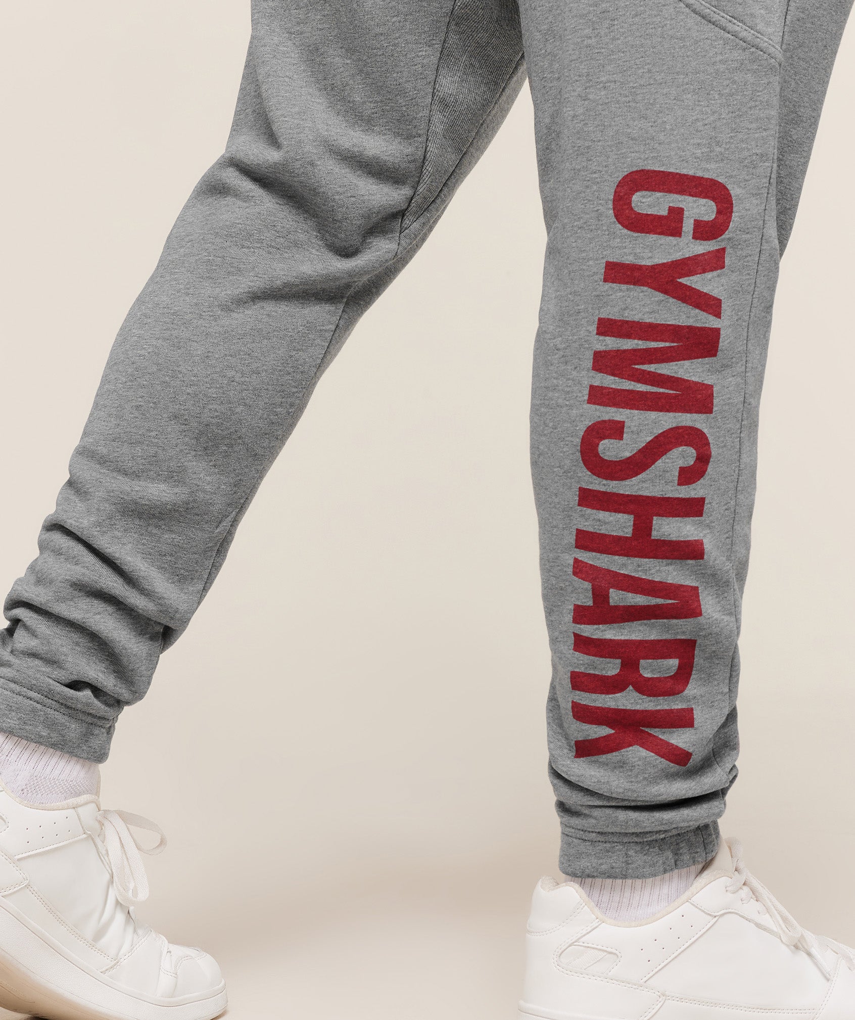 Power Wordmark Joggers - Charcoal Core Marl — imagem 6