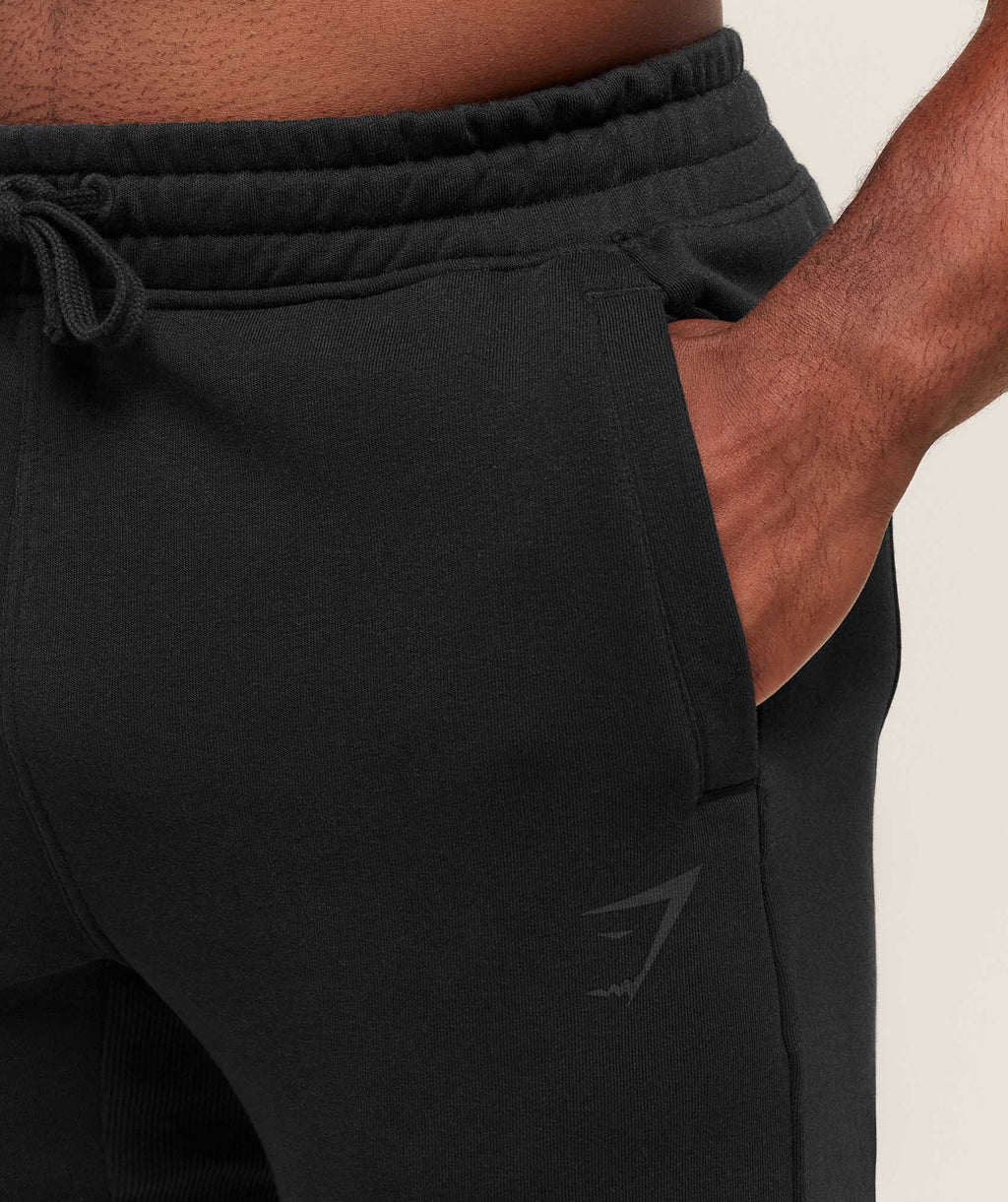 Power Wordmark Joggers - Black/Asphalt Grey — imagem 5
