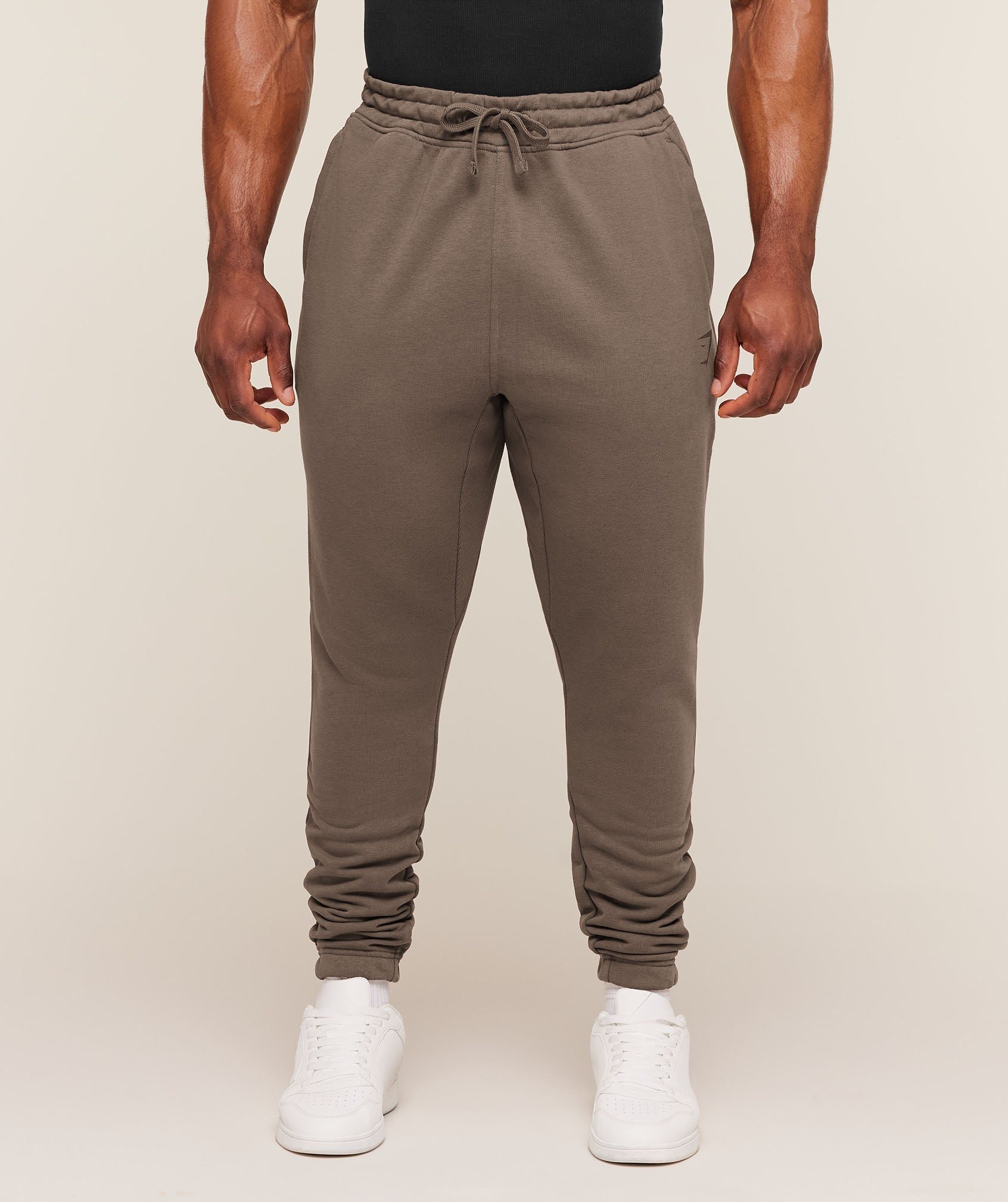 Power Wordmark Joggers - Soft Brown — imagem 1