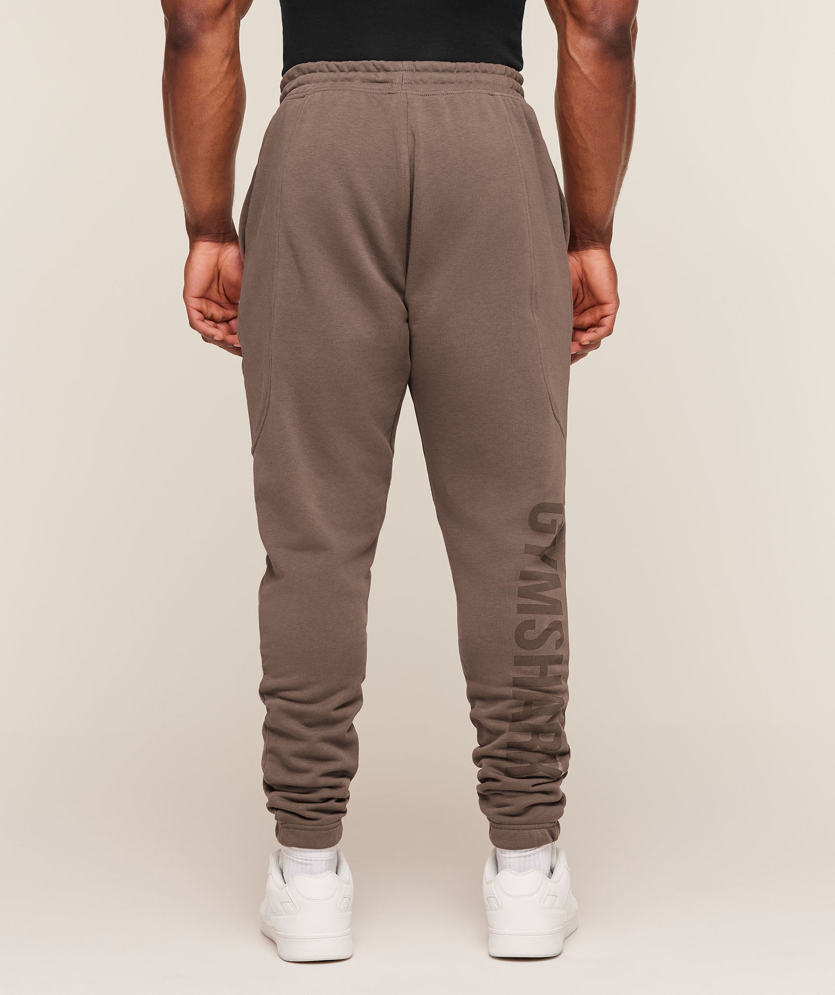 Power Wordmark Joggers - Soft Brown — imagem 2