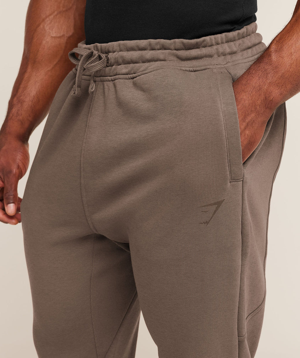 Power Wordmark Joggers - Soft Brown — imagem 5