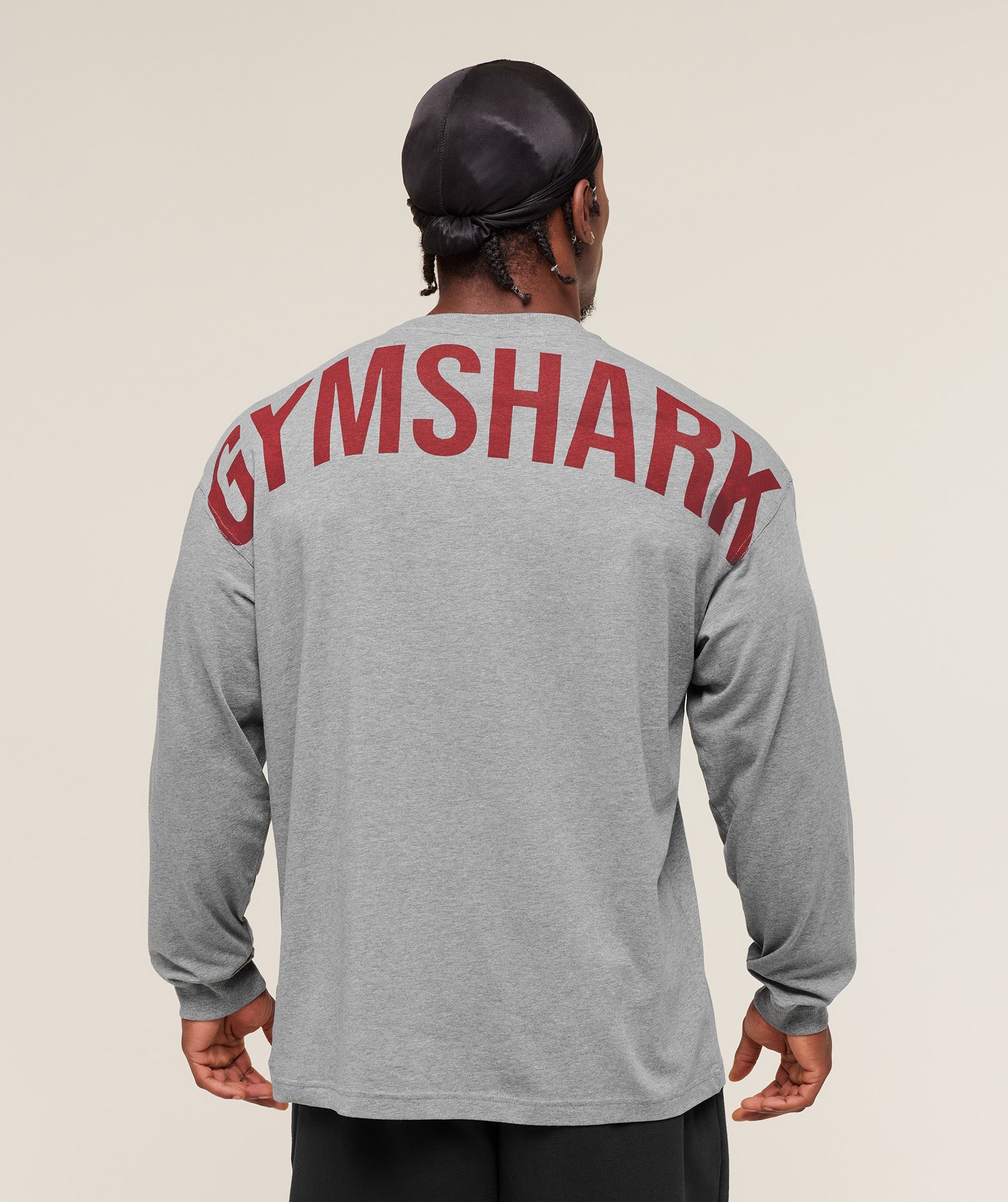 Power Long Sleeve T-Shirt - Charcoal Core Marl — imagem 6