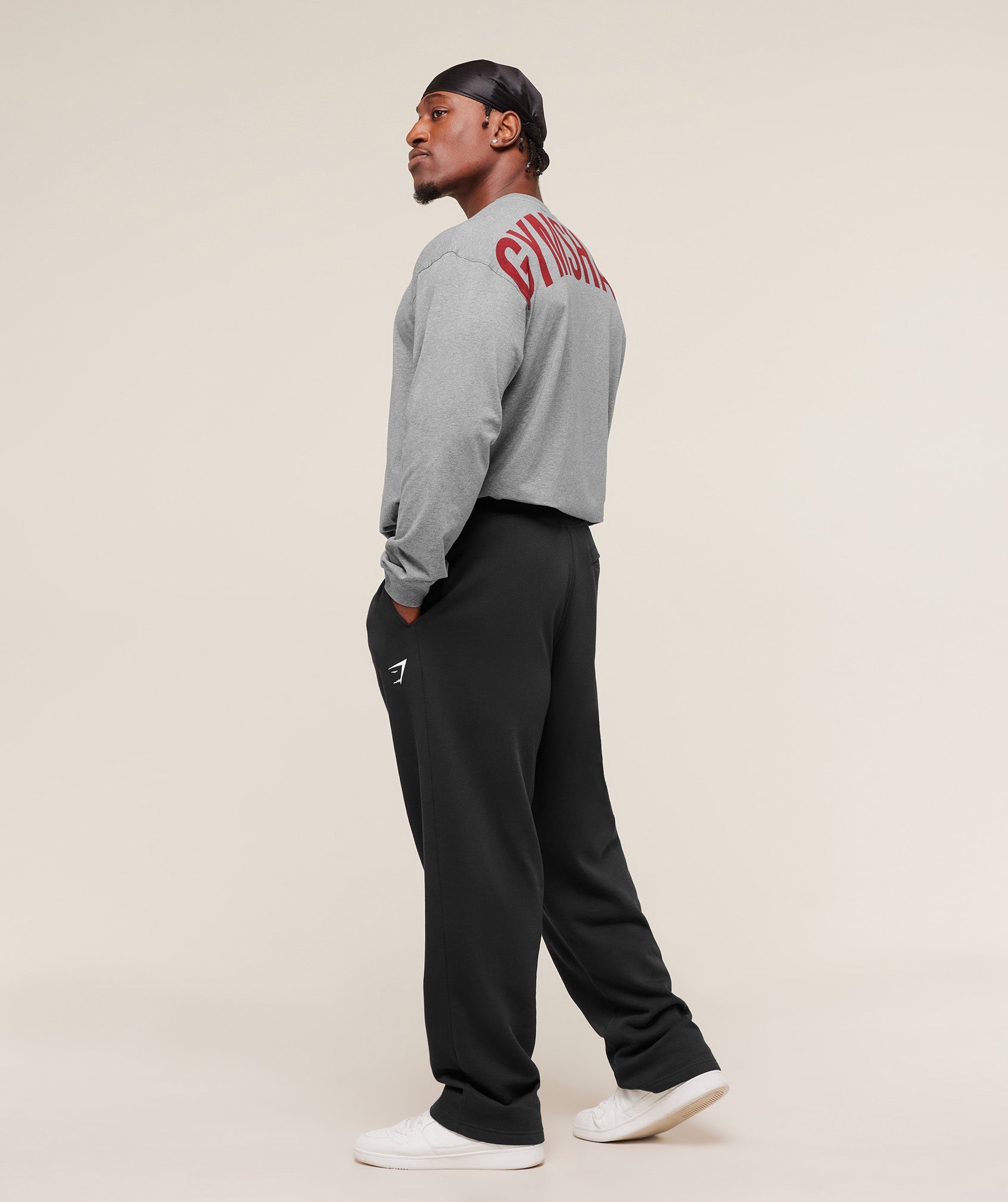 Power Long Sleeve T-Shirt - Charcoal Core Marl — imagem 4