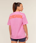 GS Power Oversized T-Shirt - Focus Pink — imagem 1