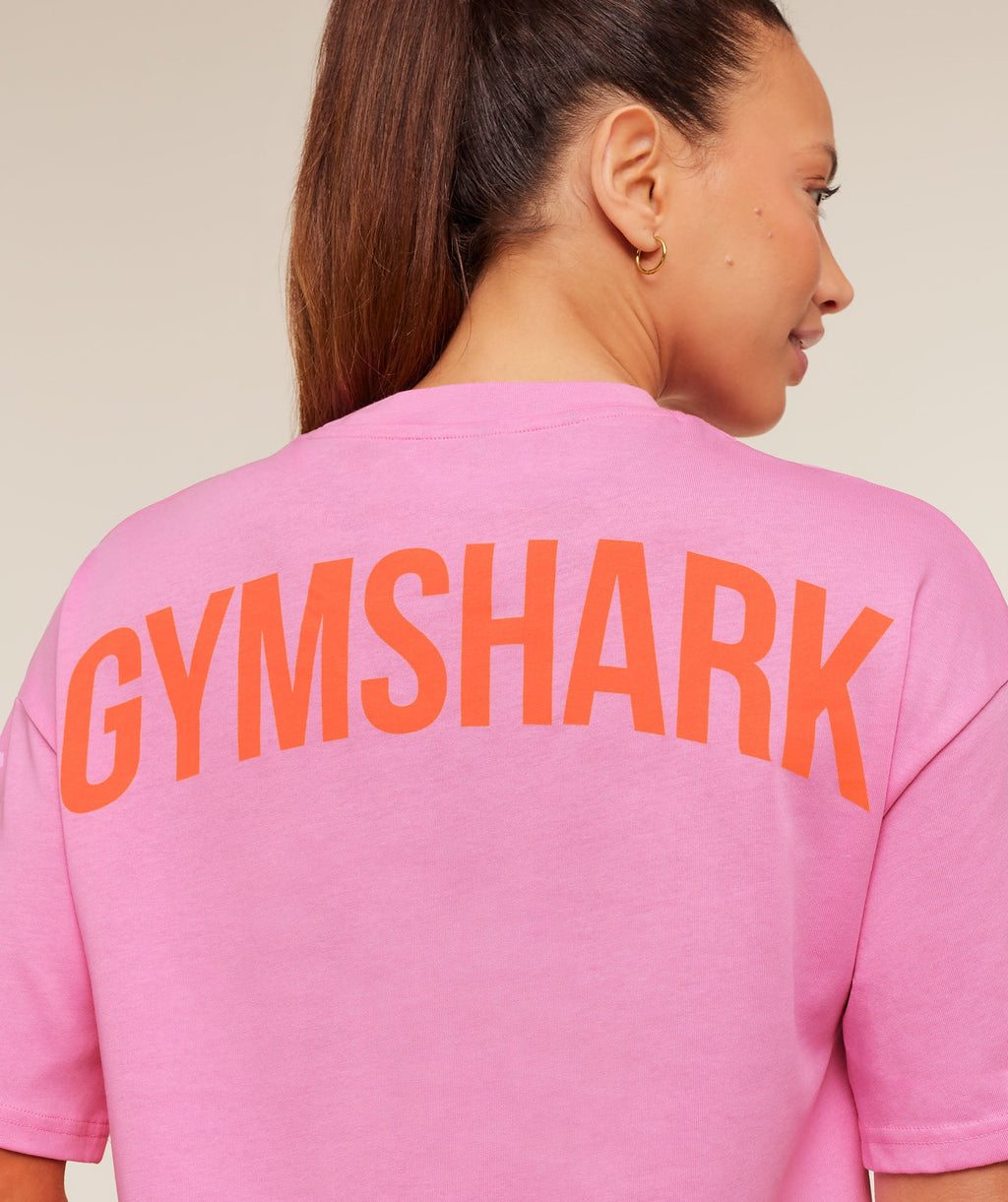 GS Power Oversized T-Shirt - Focus Pink — imagem 4