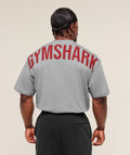 Power T-Shirt - Charcoal Core Marl/Sets Red — imagem 1