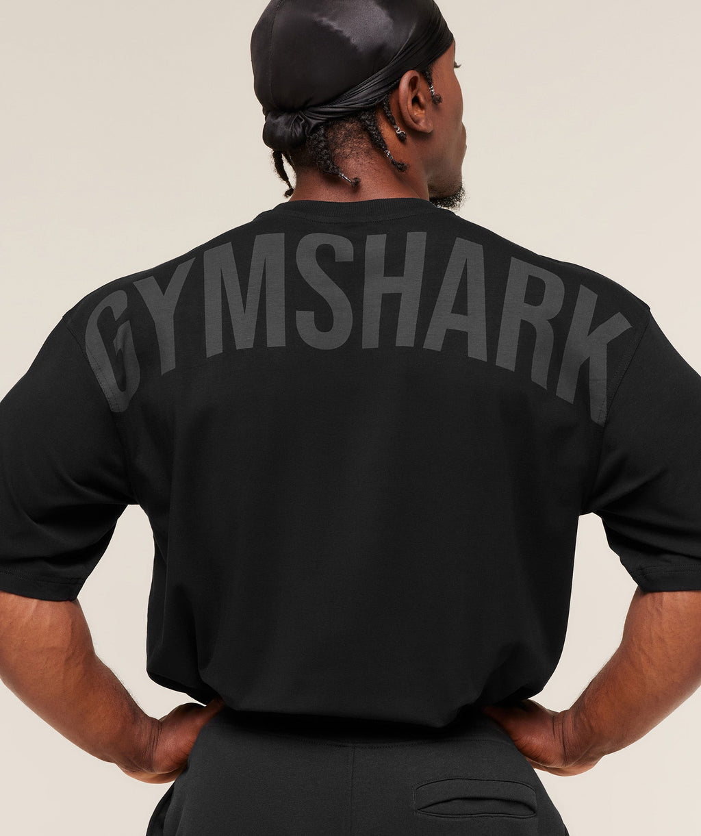 Power T-Shirt - Black/Asphalt Grey — imagem 6