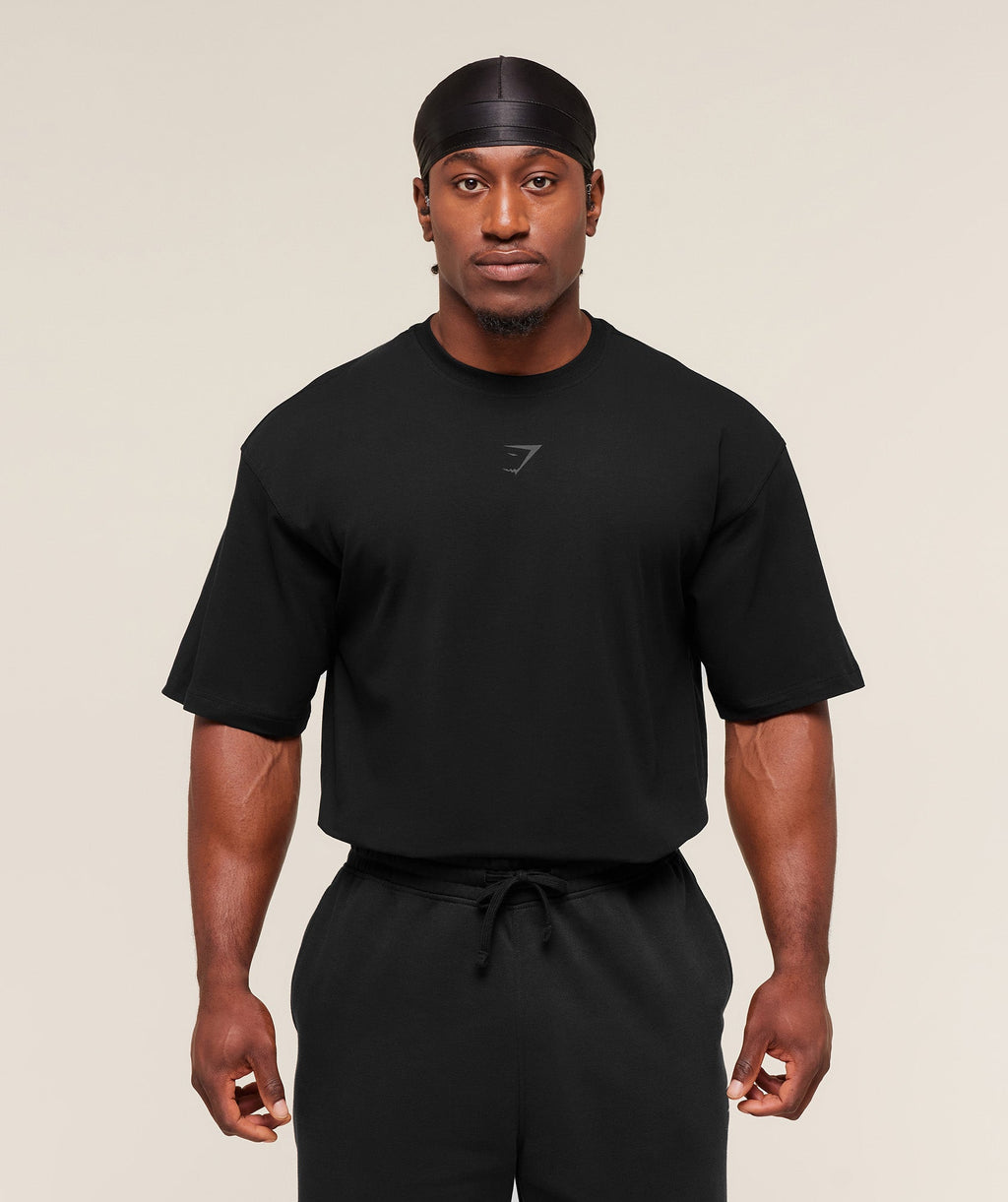 Power T-Shirt - Black/Asphalt Grey — imagem 2