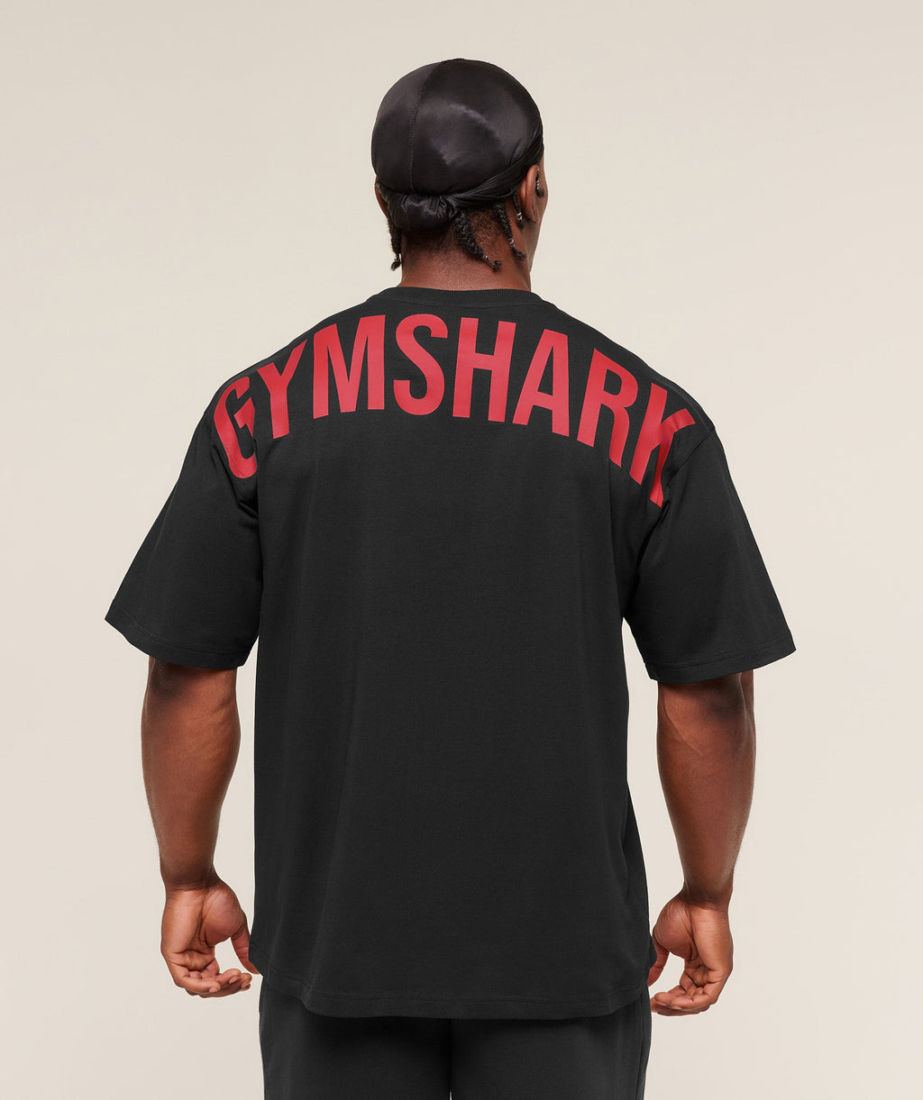 Power T-Shirt - Black/Conditioning Red — imagem 6